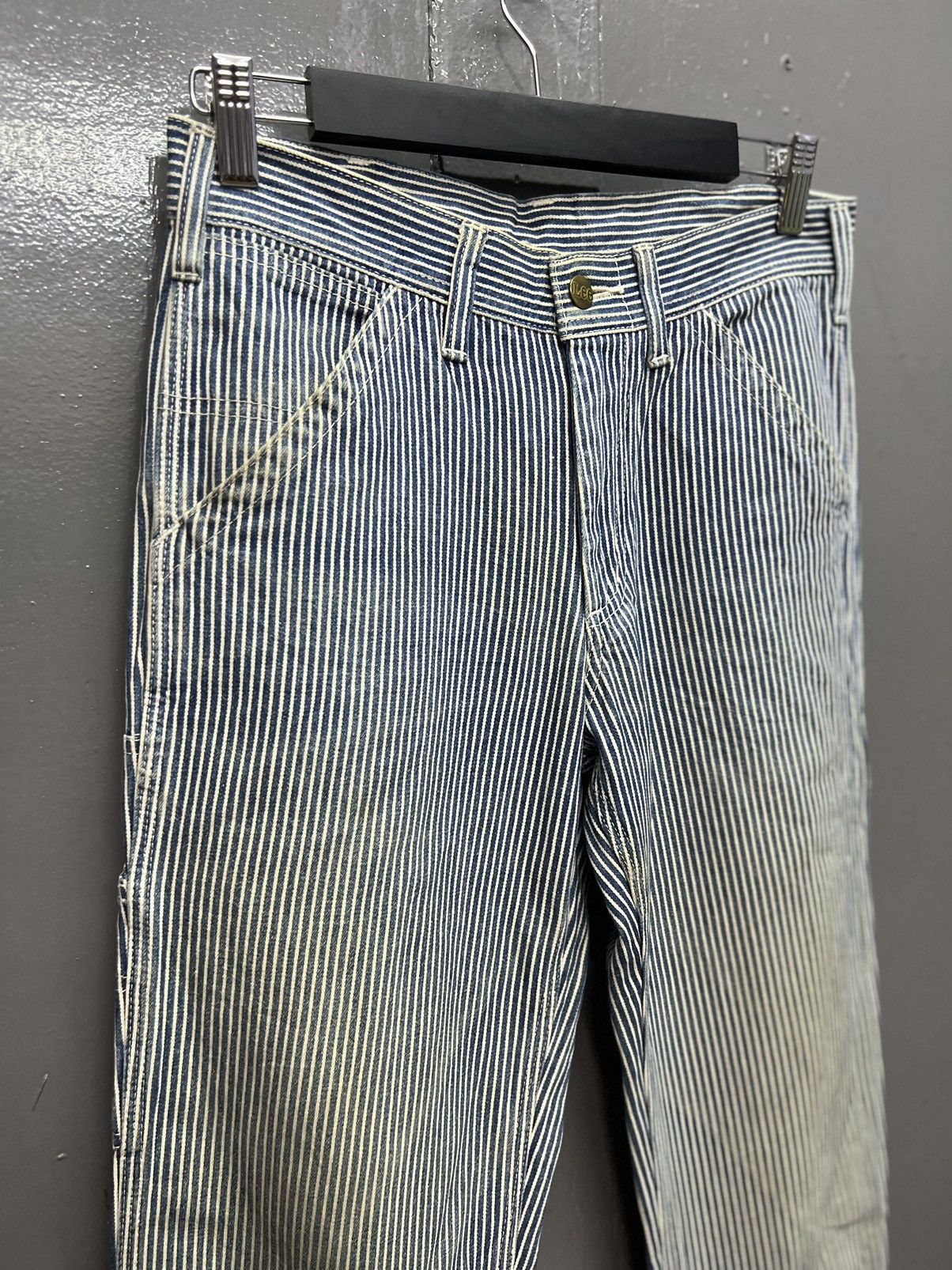 Lee VINTAGE LEE HICKORY STRIPE PANTS SIZE 29 Size US 29 - 2 Thumbnail