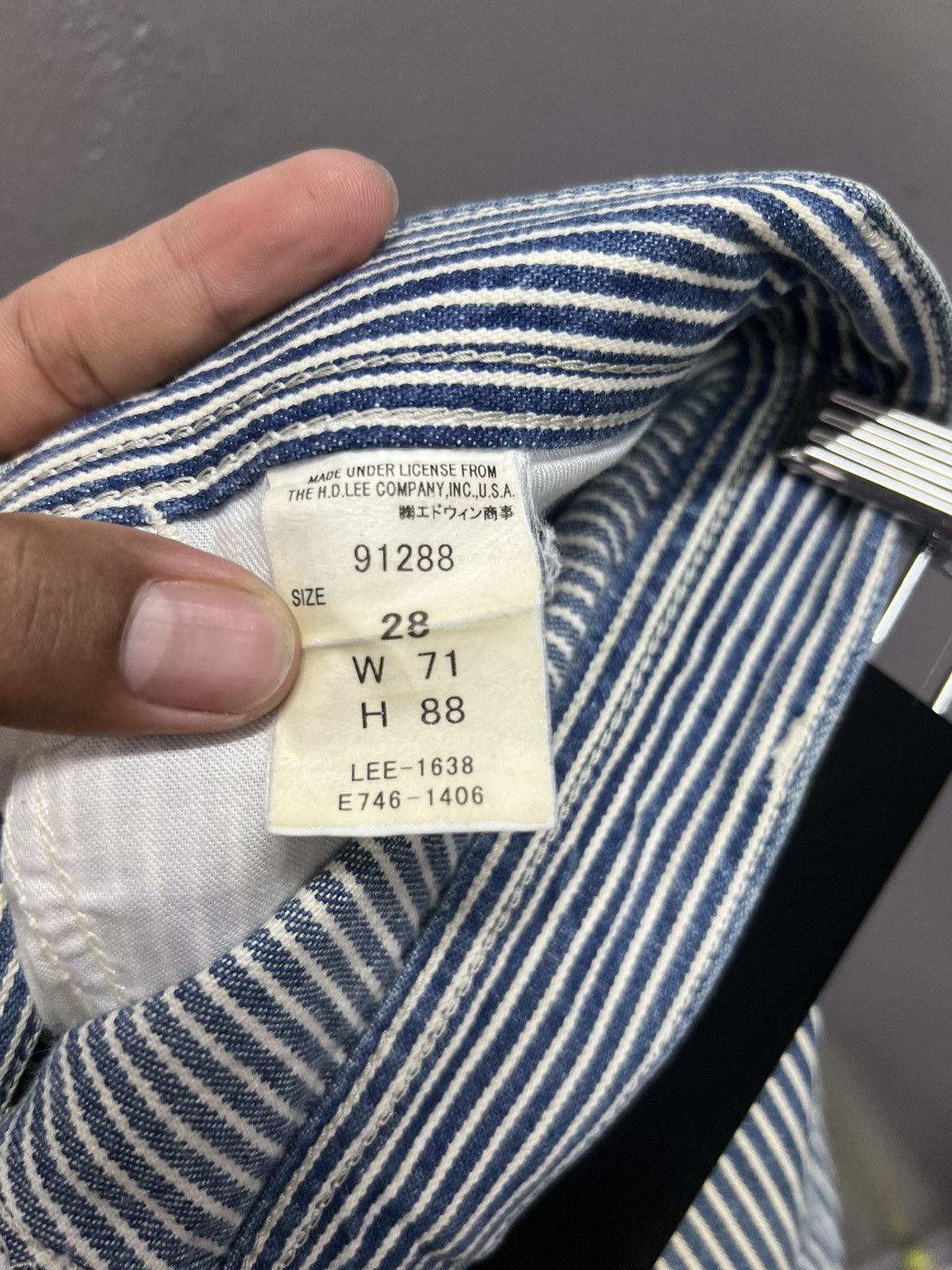 Lee VINTAGE LEE HICKORY STRIPE PANTS SIZE 29 Size US 29 - 9 Thumbnail