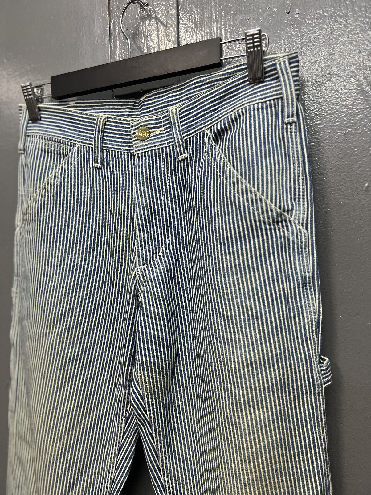 Lee VINTAGE LEE HICKORY STRIPE PANTS SIZE 29 Size US 29 - 3 Thumbnail