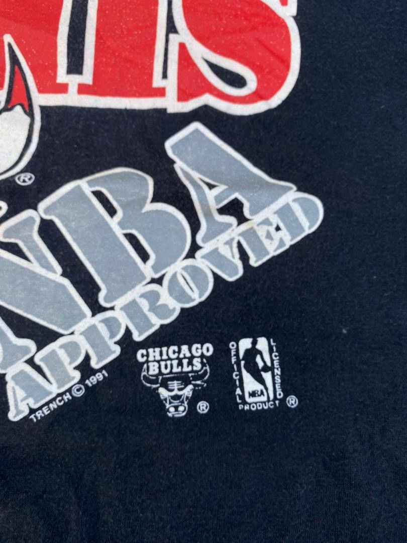 NBA × Vintage vintage tee NBA CHICAGO BULLS ( A 19 ) Size US XL / EU 56 / 4 - 3 Thumbnail