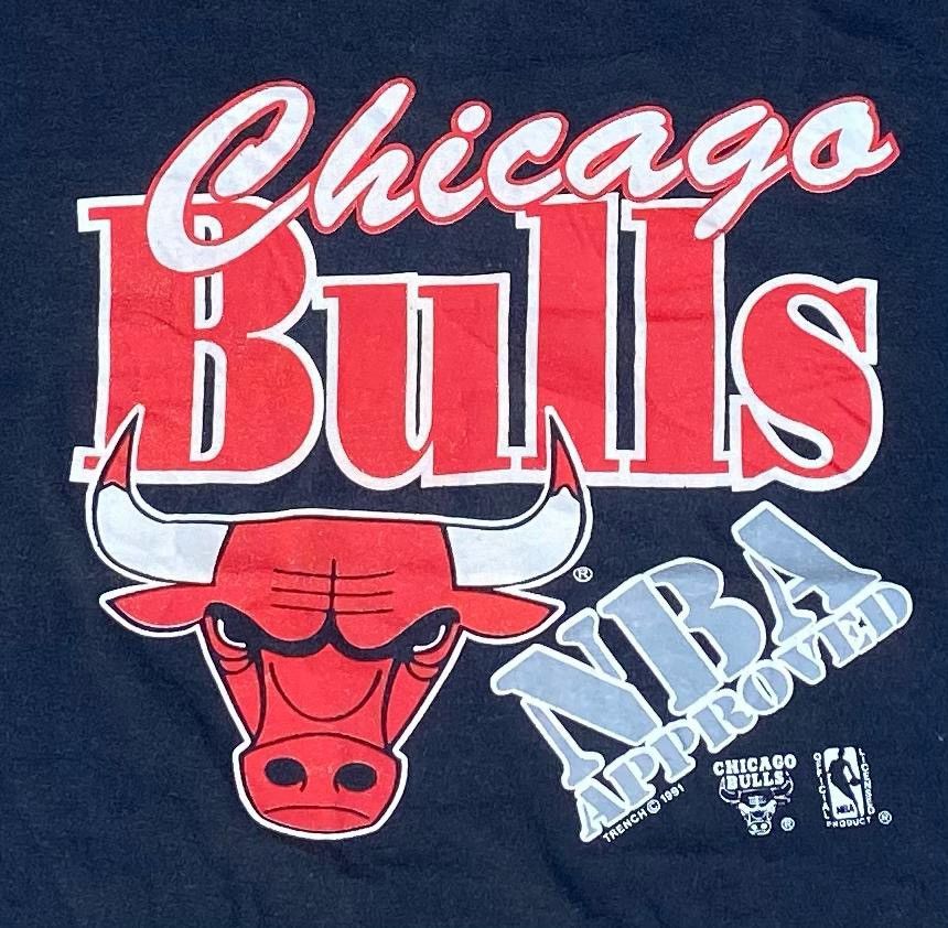 NBA × Vintage vintage tee NBA CHICAGO BULLS ( A 19 ) Size US XL / EU 56 / 4 - 2 Thumbnail