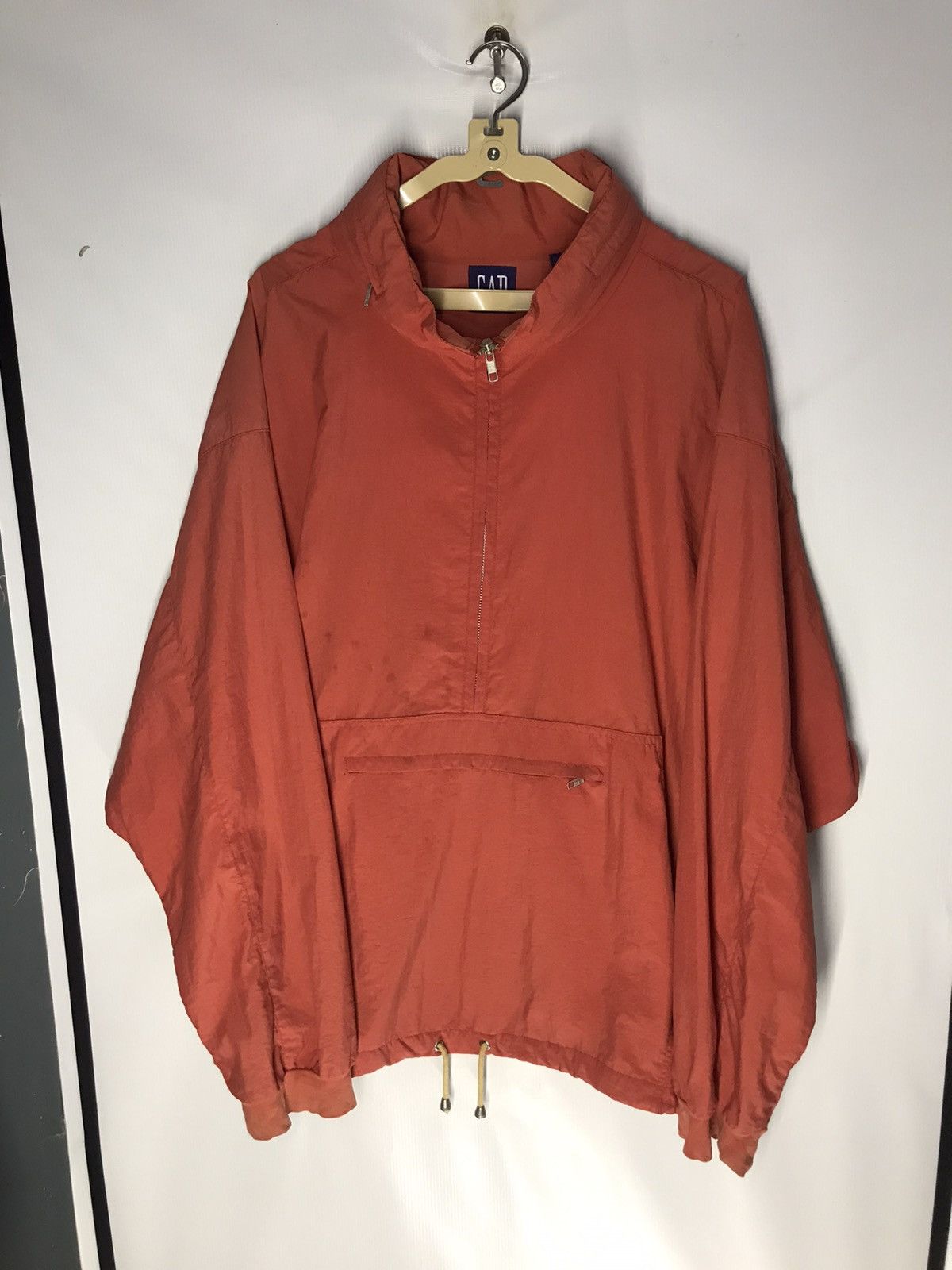 Gap Gap half zipper windbreaker hidden hoodie Size US XL / EU 56 / 4 - 6 Thumbnail