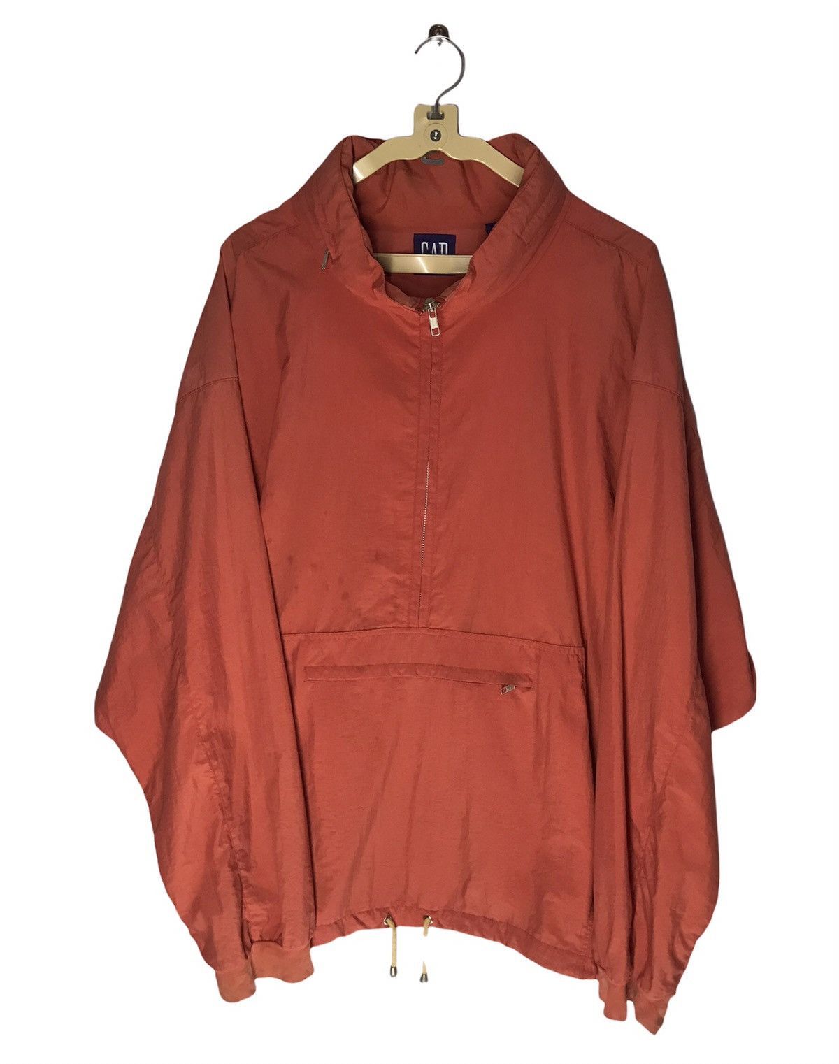 Gap Gap half zipper windbreaker hidden hoodie Size US XL / EU 56 / 4 - 1 Thumbnail