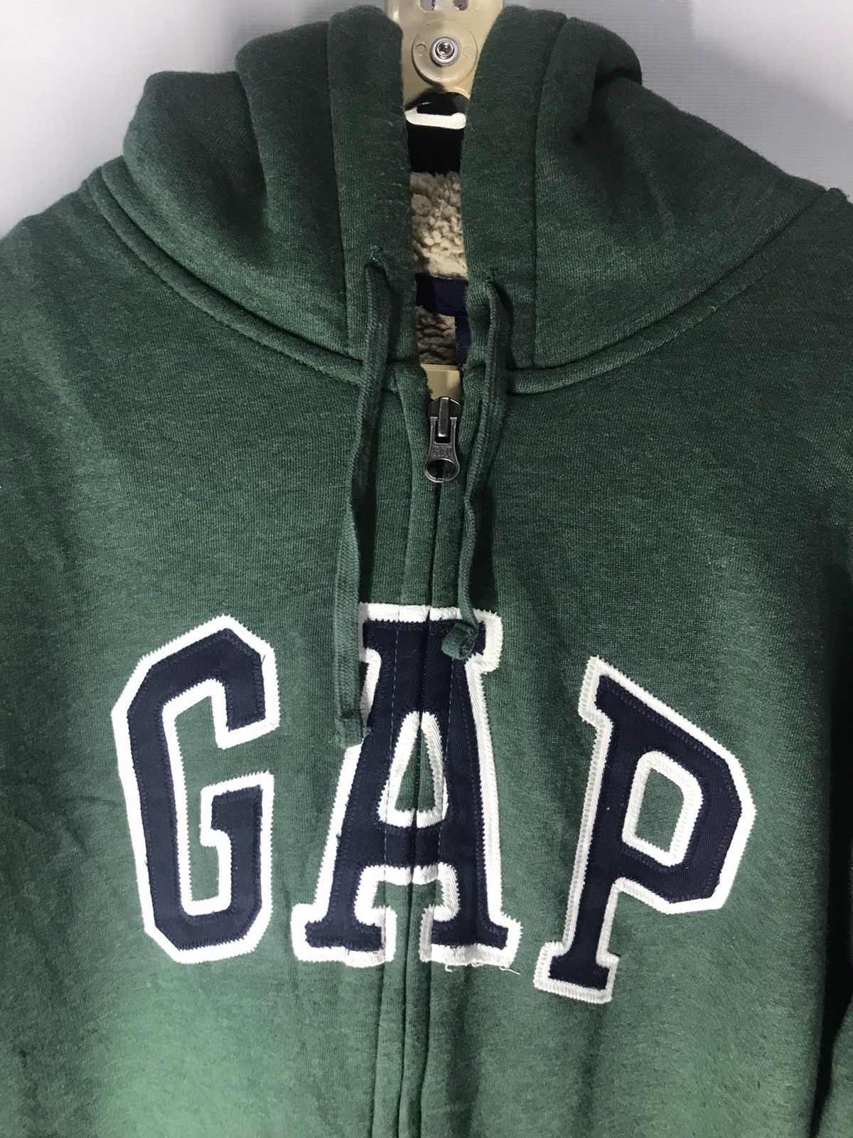 Gap × Vintage Vintage gap spellout zipper hoodie Size US M / EU 48-50 / 2 - 3 Thumbnail