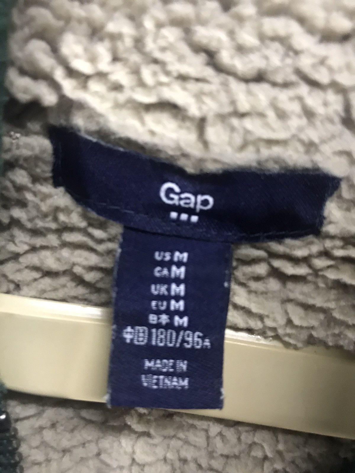 Gap × Vintage Vintage gap spellout zipper hoodie Size US M / EU 48-50 / 2 - 4 Thumbnail
