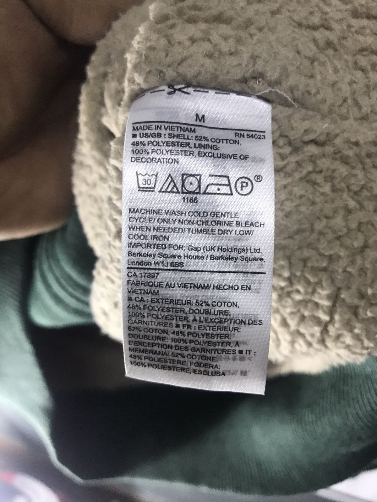Gap × Vintage Vintage gap spellout zipper hoodie Size US M / EU 48-50 / 2 - 5 Thumbnail