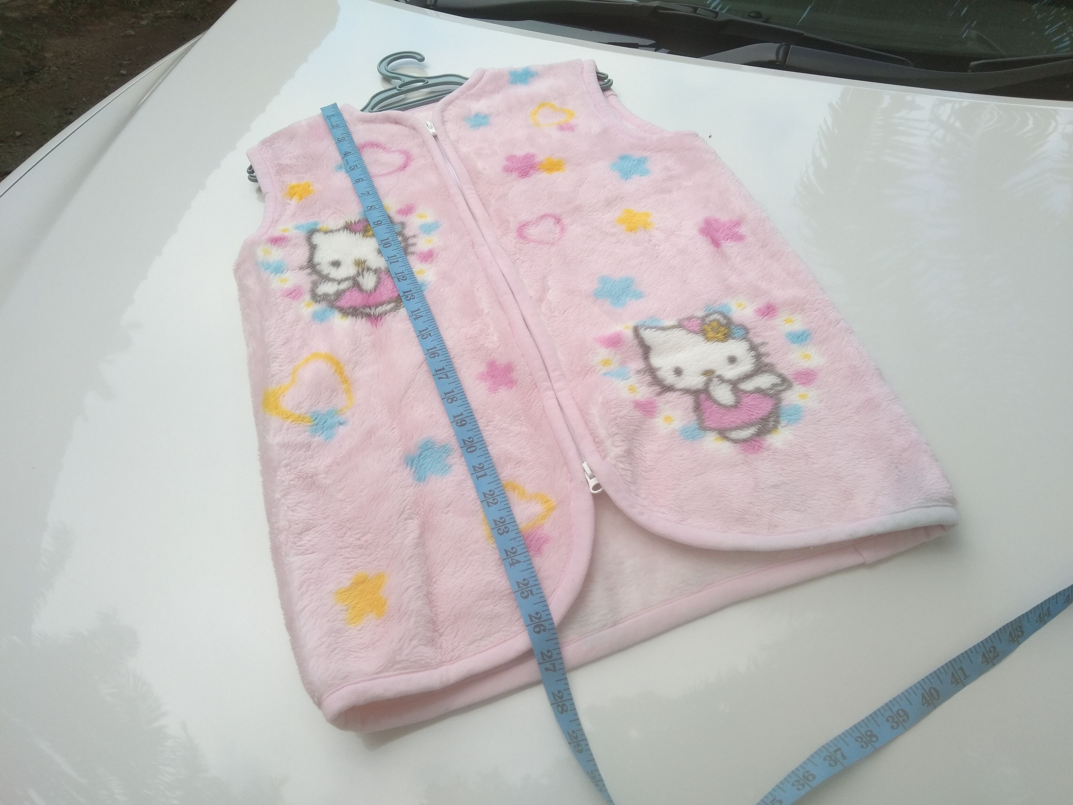 Japanese Brand HELLO KITTY SOFT & SMOOTH SLEEVELESS JACKET Size M / US 6-8 / IT 42-44 - 10 Thumbnail