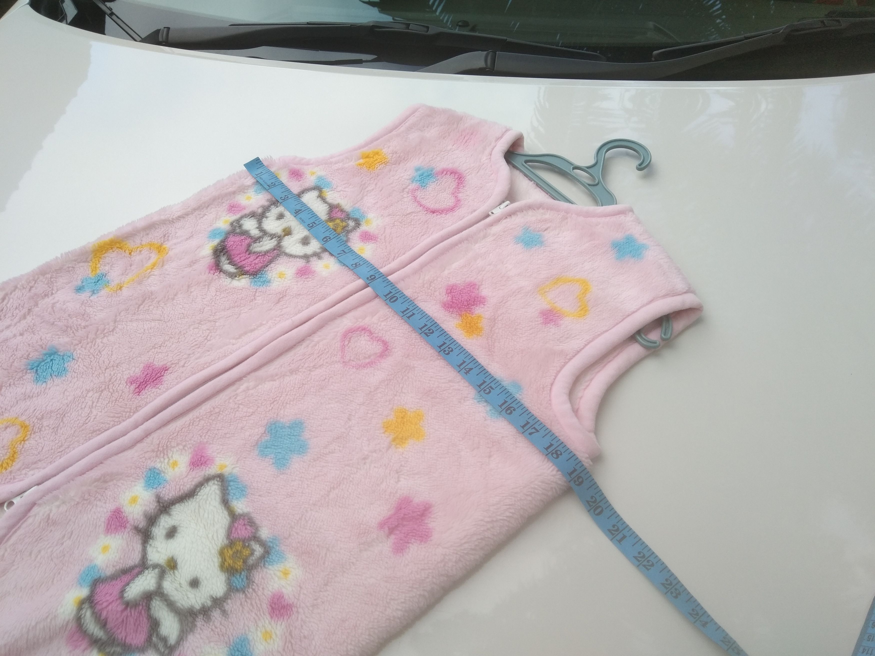Japanese Brand HELLO KITTY SOFT & SMOOTH SLEEVELESS JACKET Size M / US 6-8 / IT 42-44 - 9 Thumbnail