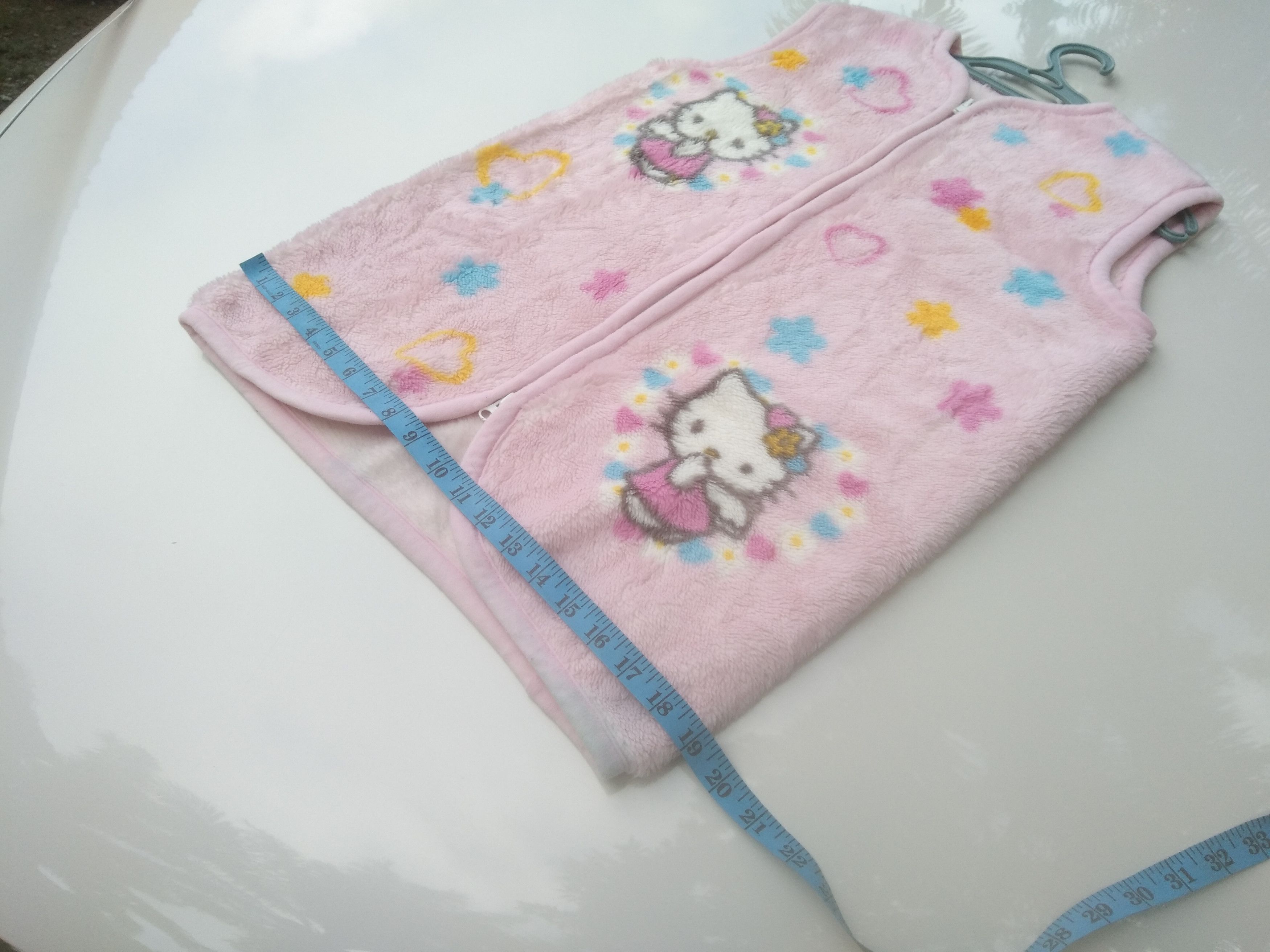 Japanese Brand HELLO KITTY SOFT & SMOOTH SLEEVELESS JACKET Size M / US 6-8 / IT 42-44 - 8 Thumbnail