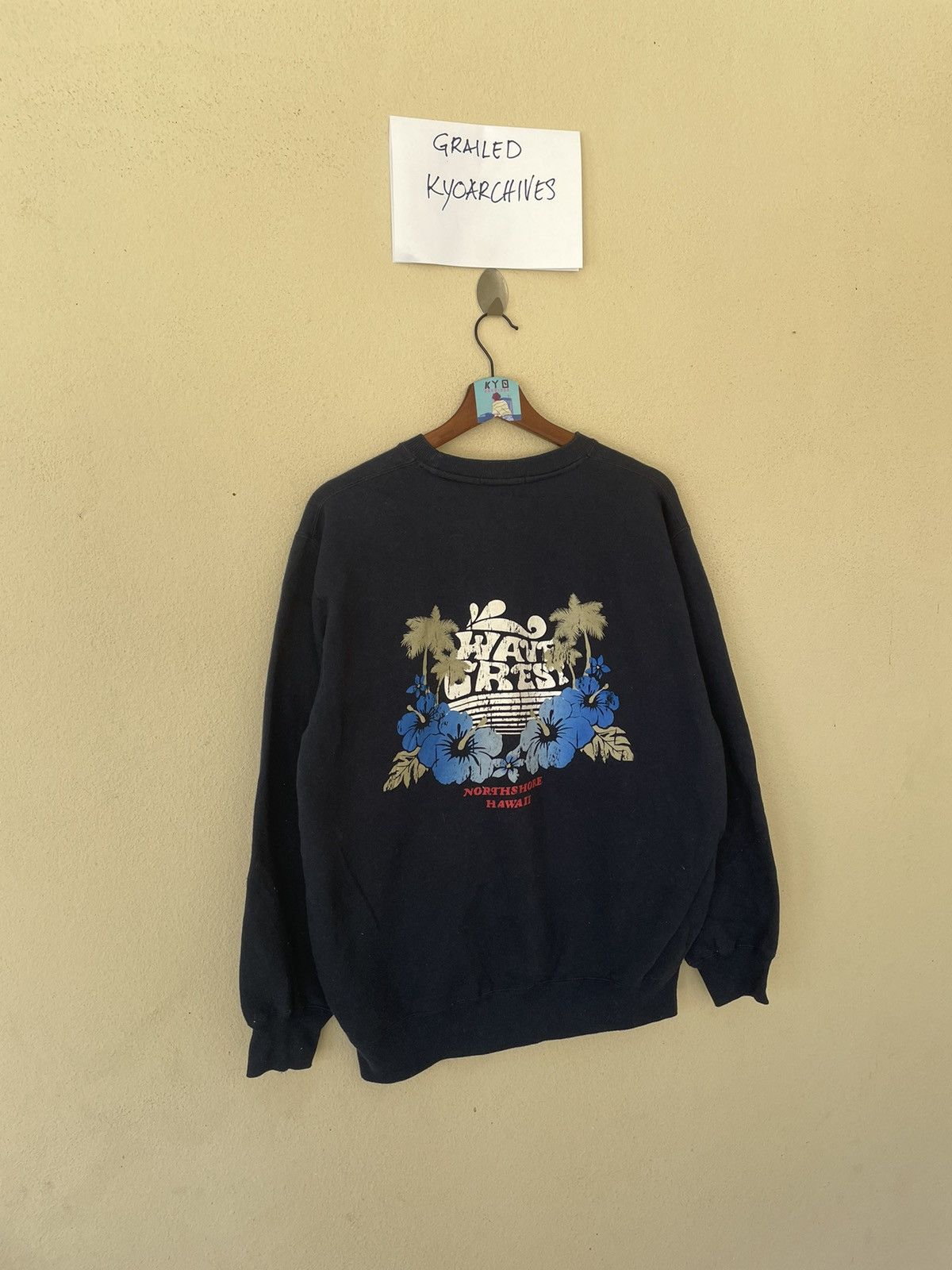 Japanese Brand × Vintage VINTAGE LA FUMMING HAWAII SWEATSHIRT Size US M / EU 48-50 / 2 - 2 Thumbnail