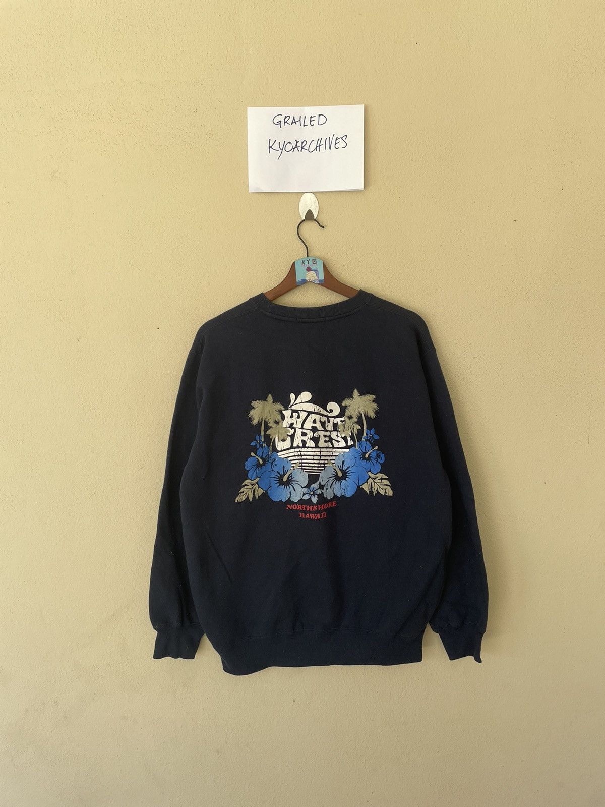 Japanese Brand × Vintage VINTAGE LA FUMMING HAWAII SWEATSHIRT Size US M / EU 48-50 / 2 - 1 Thumbnail