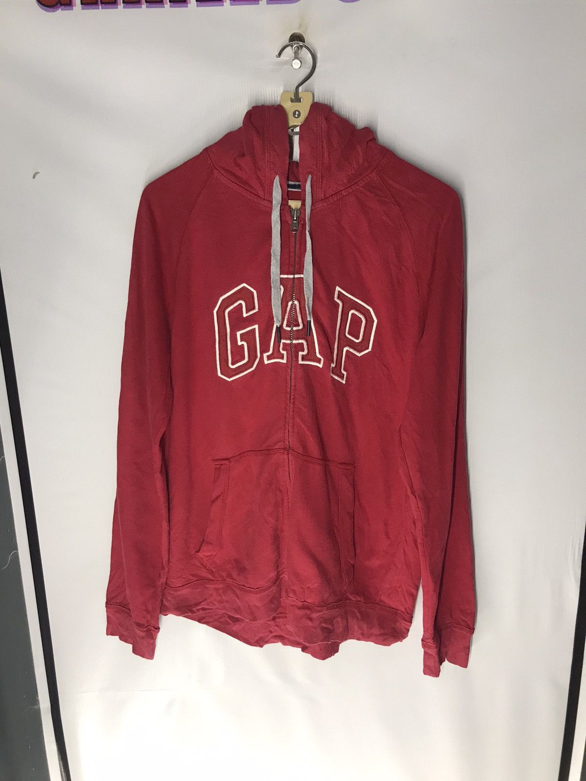 Gap Gap authentic apparel spellout zipper hoodie Size US M / EU 48-50 / 2 - 6 Thumbnail