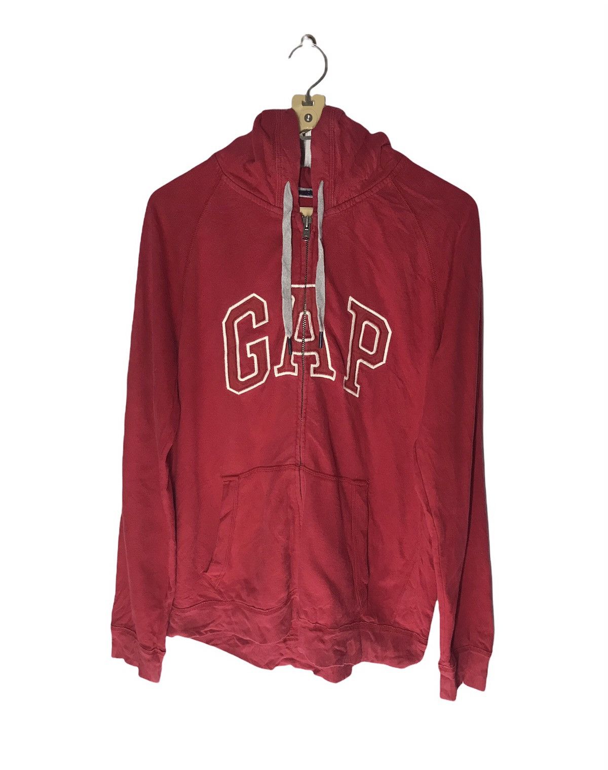 Gap Gap authentic apparel spellout zipper hoodie Size US M / EU 48-50 / 2 - 1 Thumbnail
