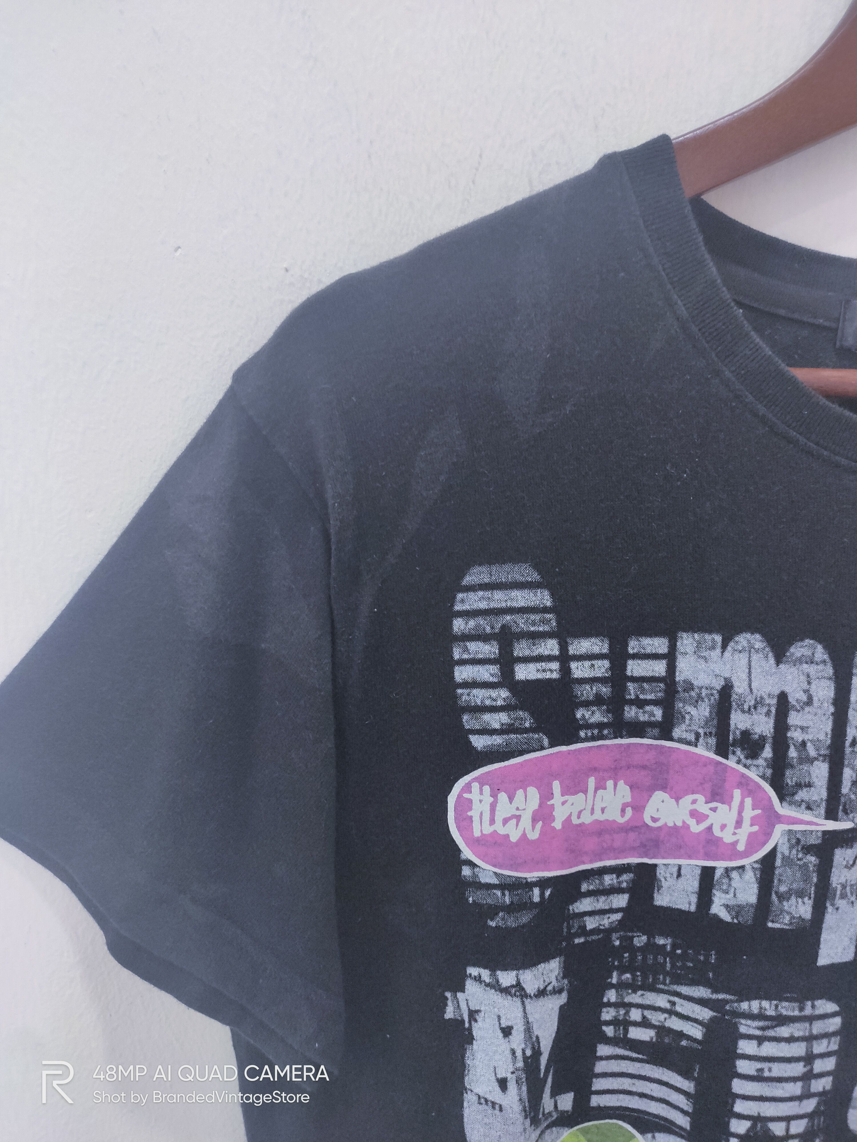 Japanese Brand BEAMONT CARR Rock Art Skate Big Logo Graphic as Stussy Tee Size M / US 6-8 / IT 42-44 - 4 Thumbnail