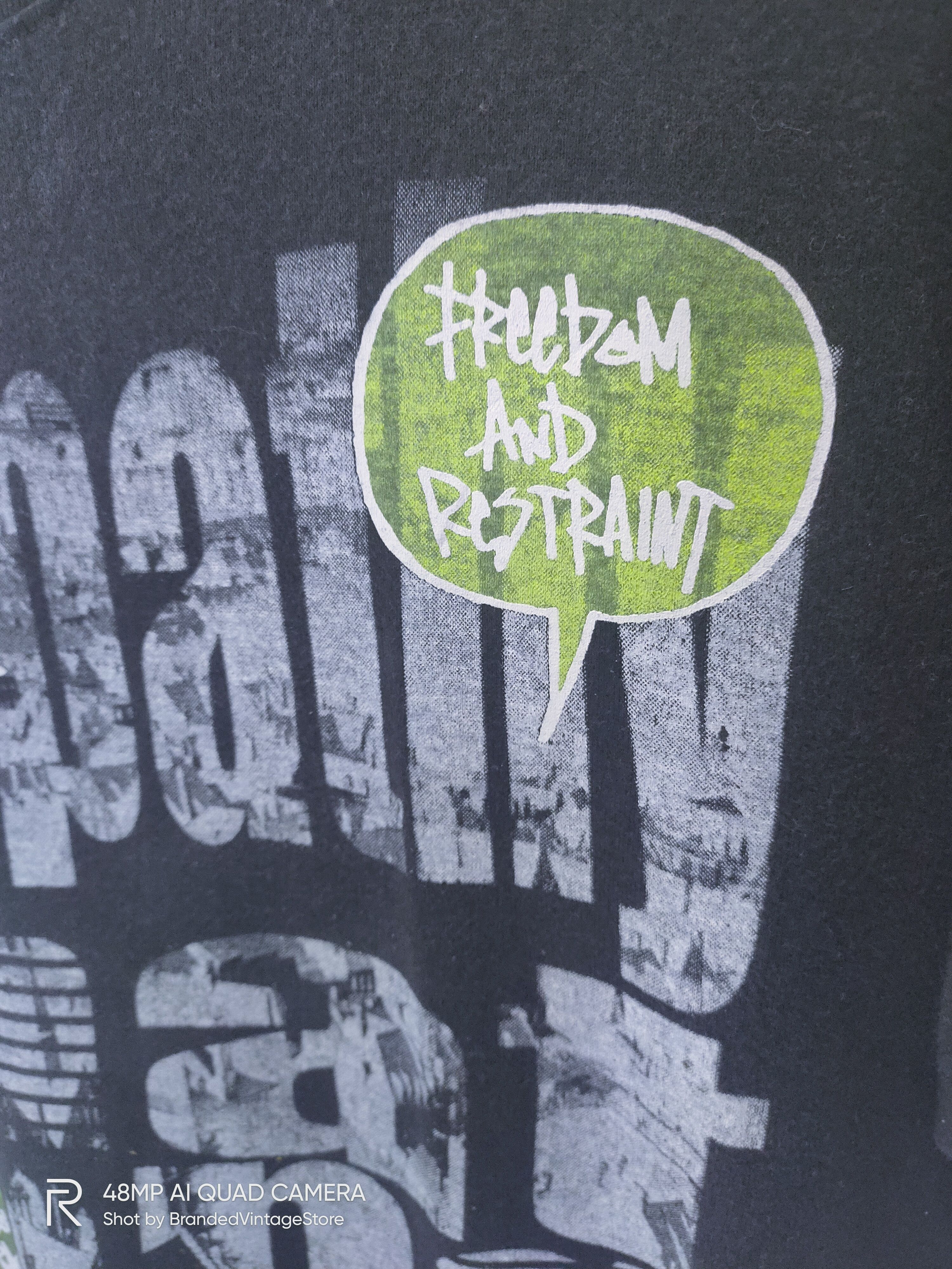Japanese Brand BEAMONT CARR Rock Art Skate Big Logo Graphic as Stussy Tee Size M / US 6-8 / IT 42-44 - 6 Thumbnail