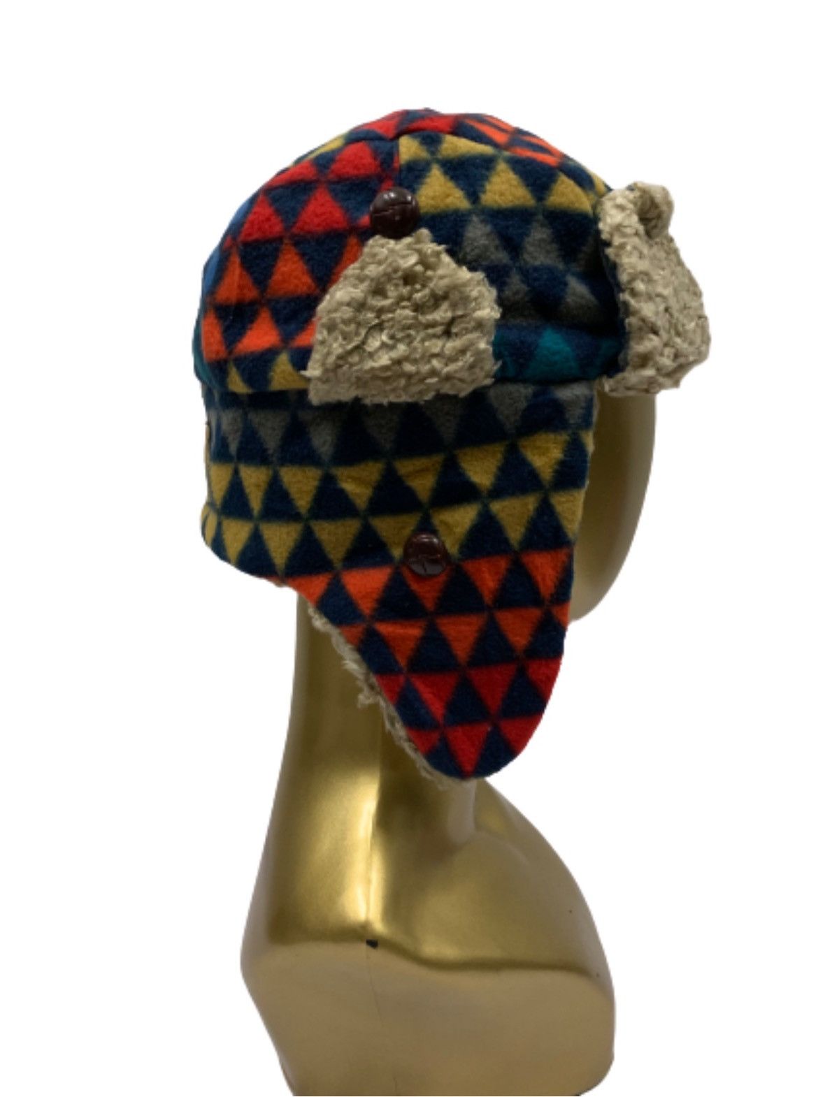 Art Comes First × Gap GAP Kids New York Aztec Multicolor Aviator Hats Size ONE SIZE - 3 Thumbnail