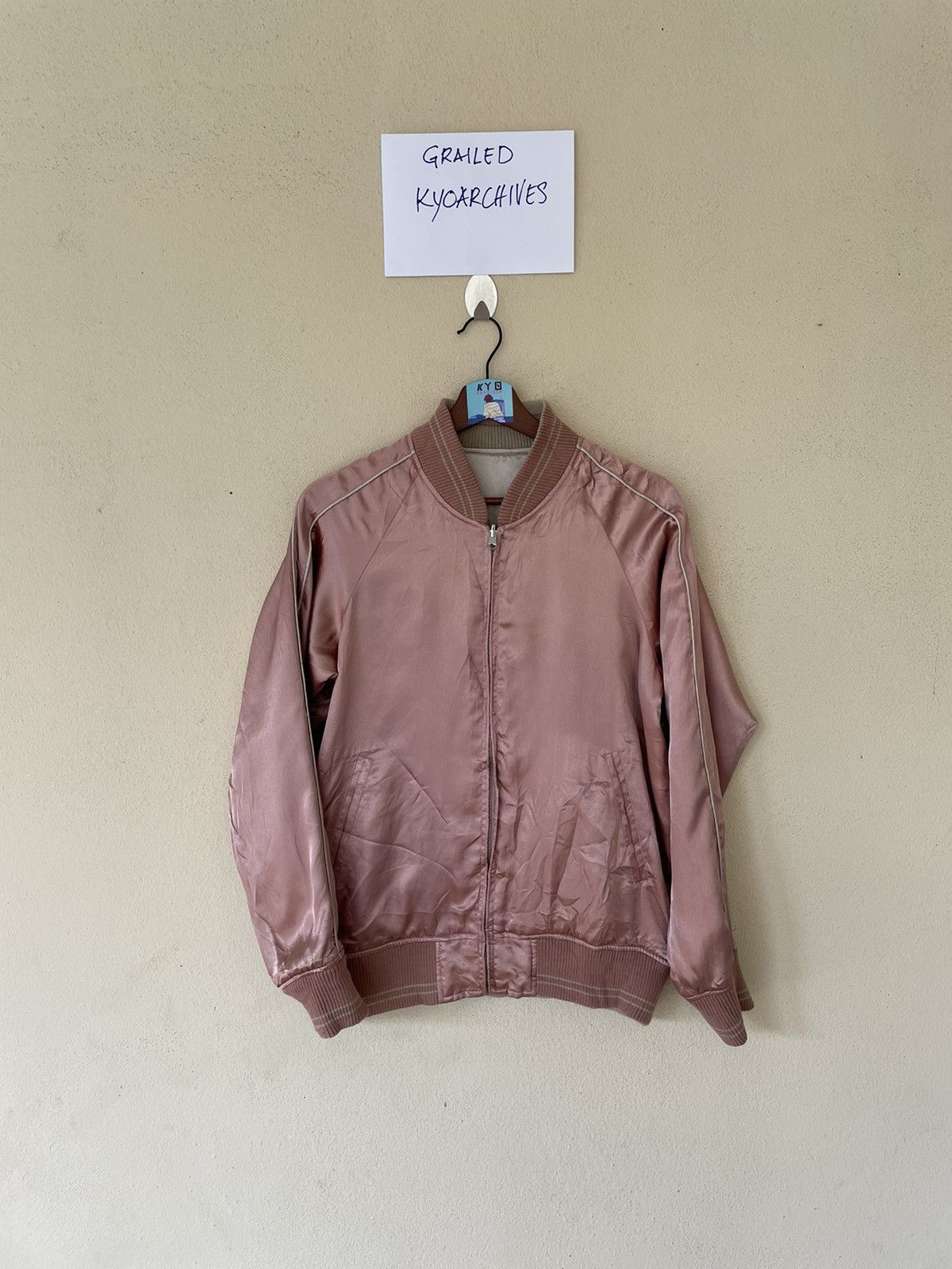 Vintage VINTAGE SUKAJAN PLAIN REVERSIBLE JACKET Size US L / EU 52-54 / 3 - 1 Thumbnail