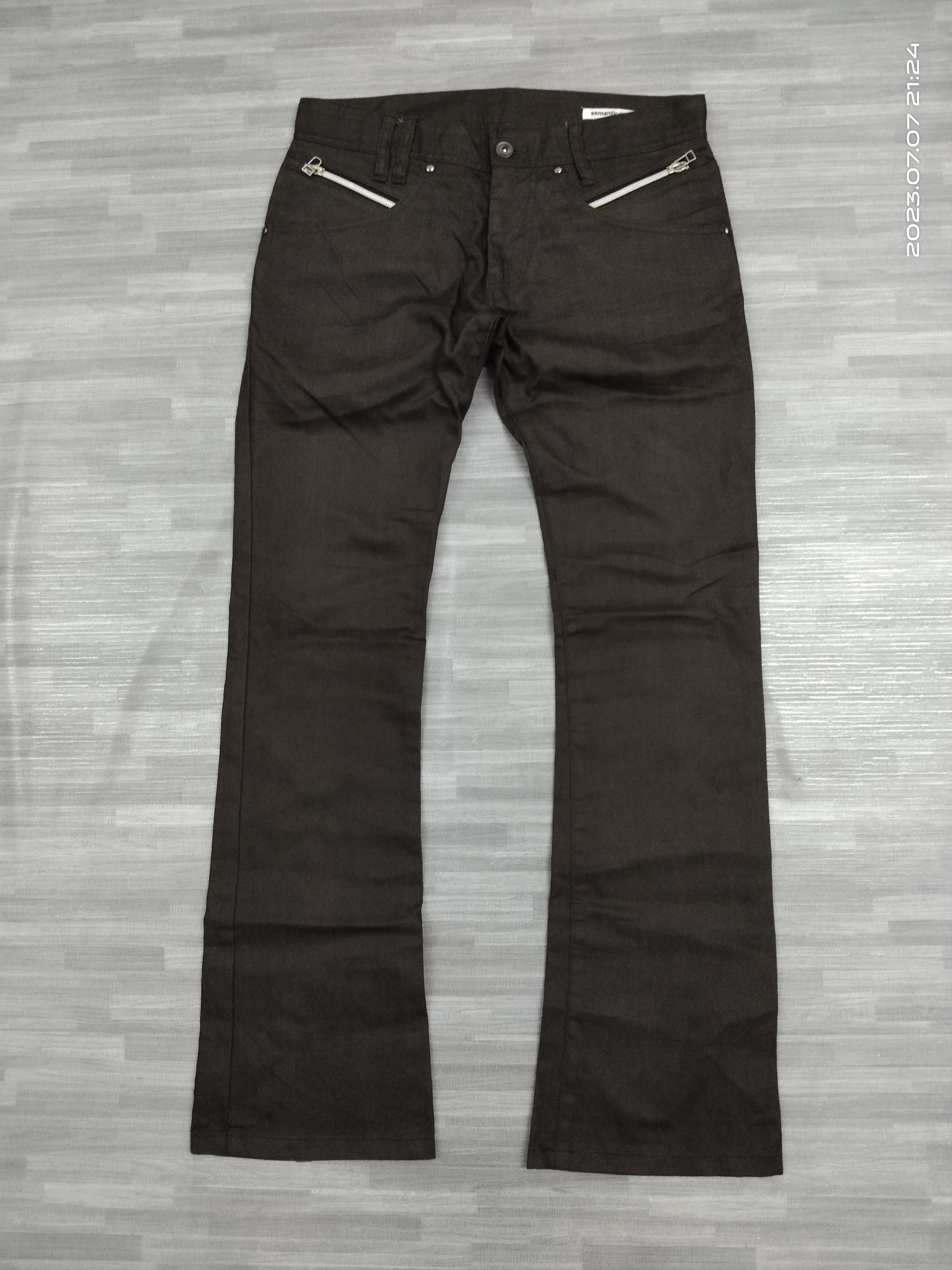 semanticdesign FLARE MULTIPOCKET SEMANTIC DESIGN DENIM PANTS Size US 29 - 2 Thumbnail