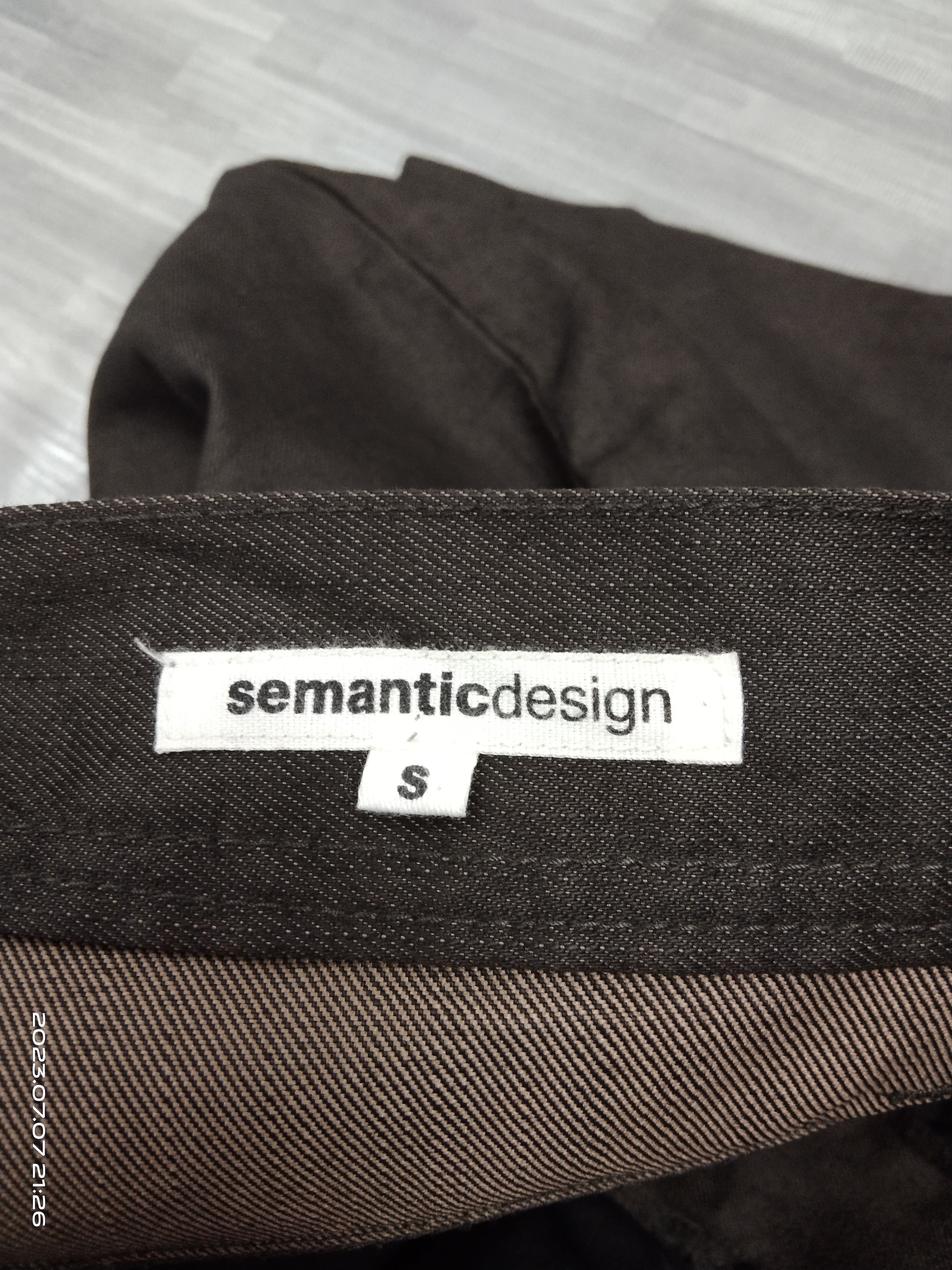 semanticdesign FLARE MULTIPOCKET SEMANTIC DESIGN DENIM PANTS Size US 29 - 8 Thumbnail