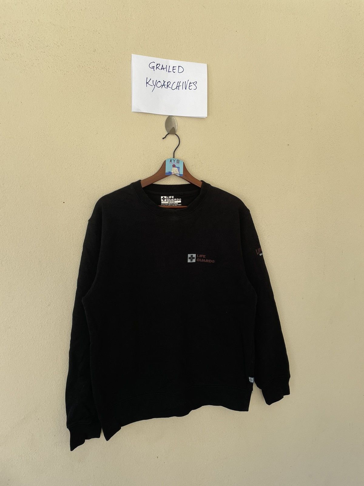 Japanese Brand LIFE GUARD BIG LOGO SWEATSHIRT Size US M / EU 48-50 / 2 - 4 Thumbnail