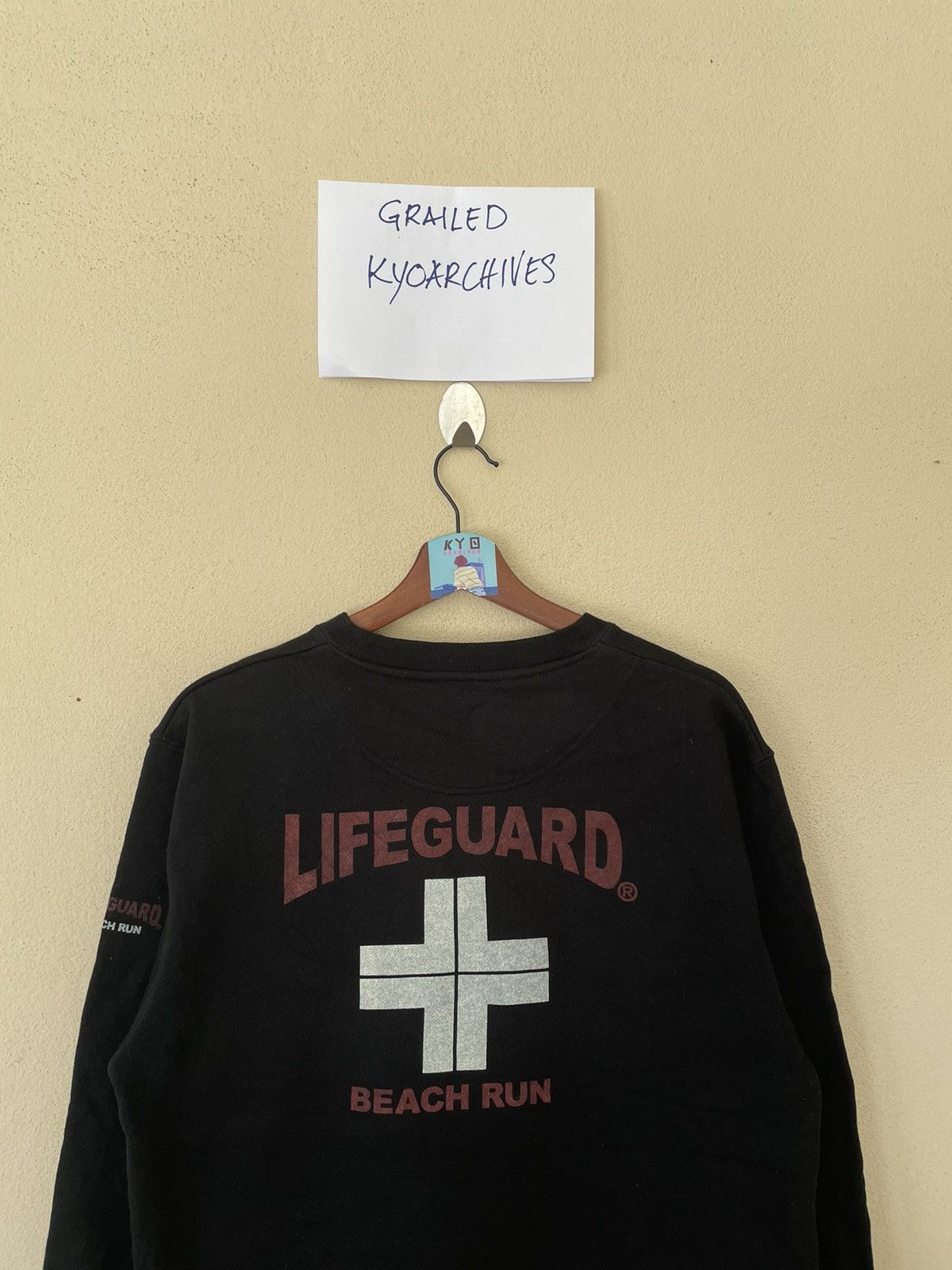 Japanese Brand LIFE GUARD BIG LOGO SWEATSHIRT Size US M / EU 48-50 / 2 - 5 Thumbnail