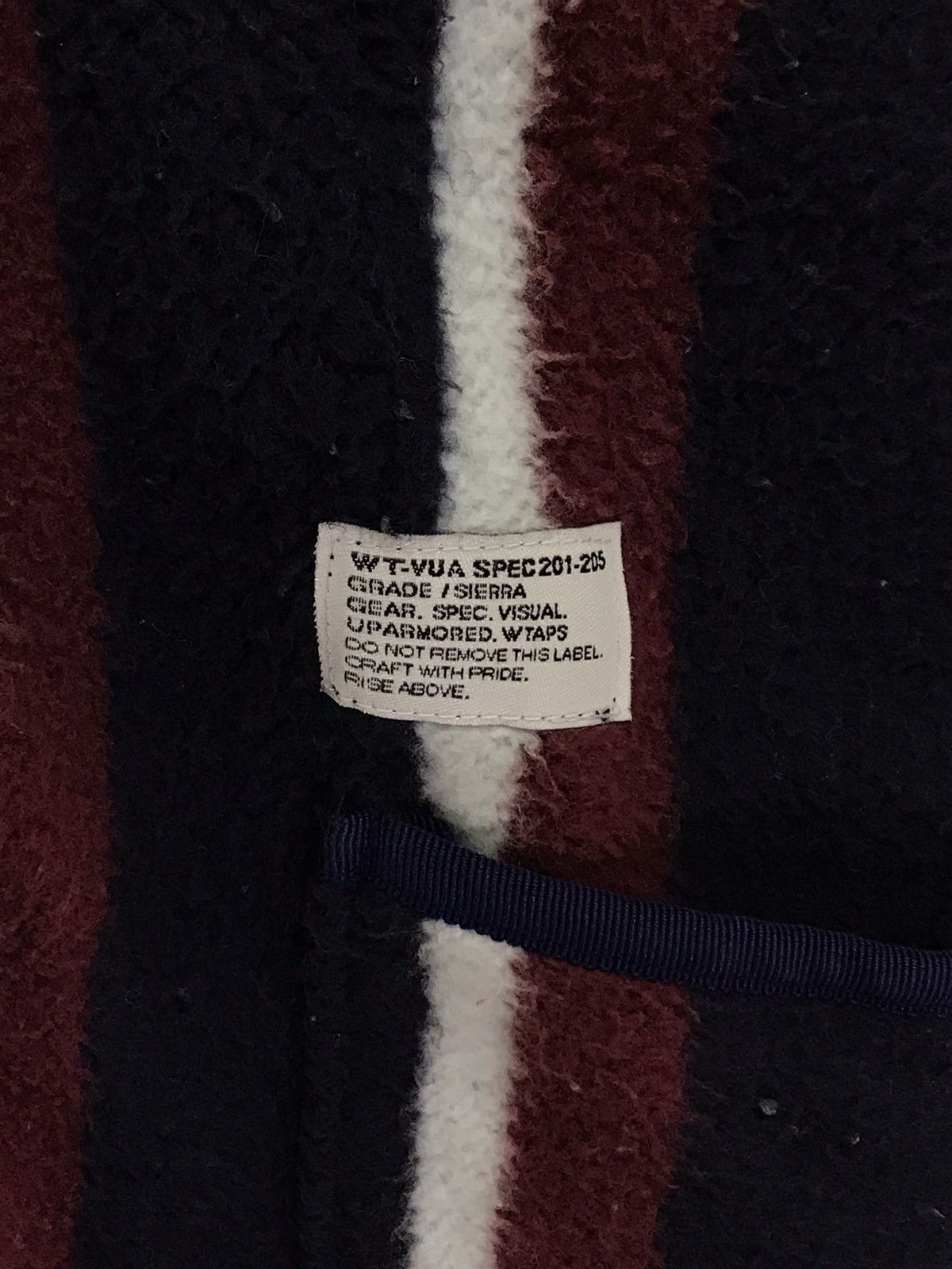 Japanese Brand Wtaps Fleece Cardigan Striped Made in Japan 6🟩1 Size US S / EU 44-46 / 1 - 4 Thumbnail