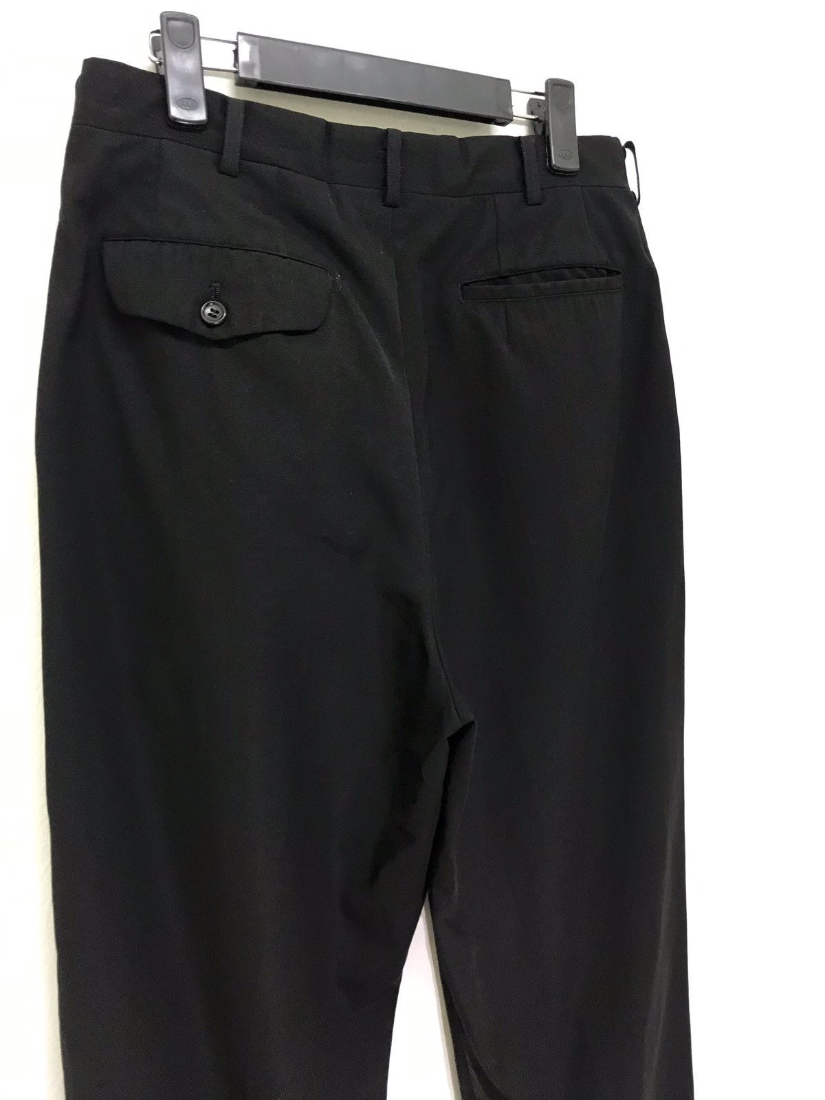 Comme des Garcons 🧛‍♀️AD 1998 CDG Homme Wool Trouser Balloon Wide Pant Size US 30 / EU 46 - 2 Thumbnail