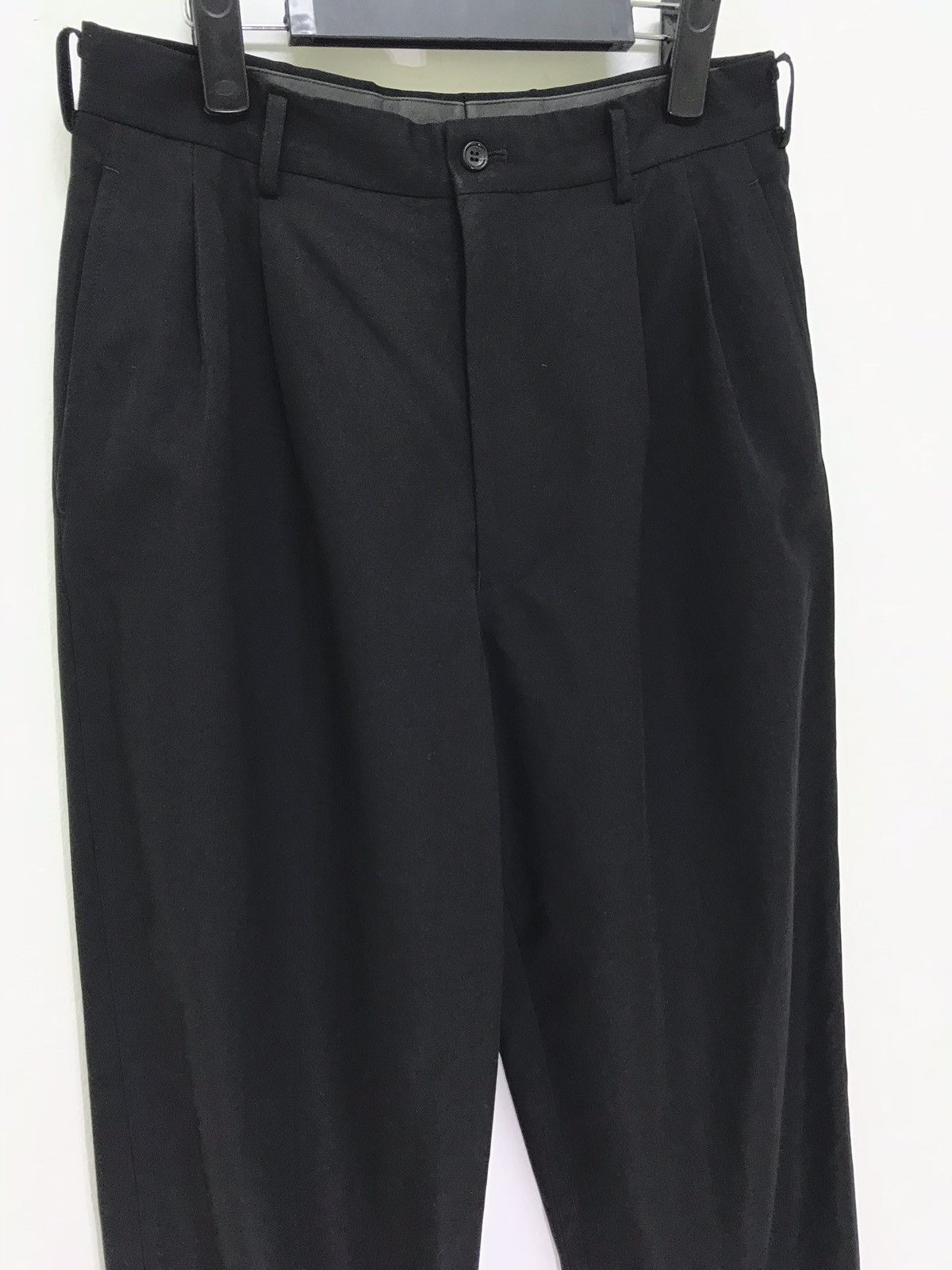 Comme des Garcons 🧛‍♀️AD 1998 CDG Homme Wool Trouser Balloon Wide Pant Size US 30 / EU 46 - 5 Thumbnail