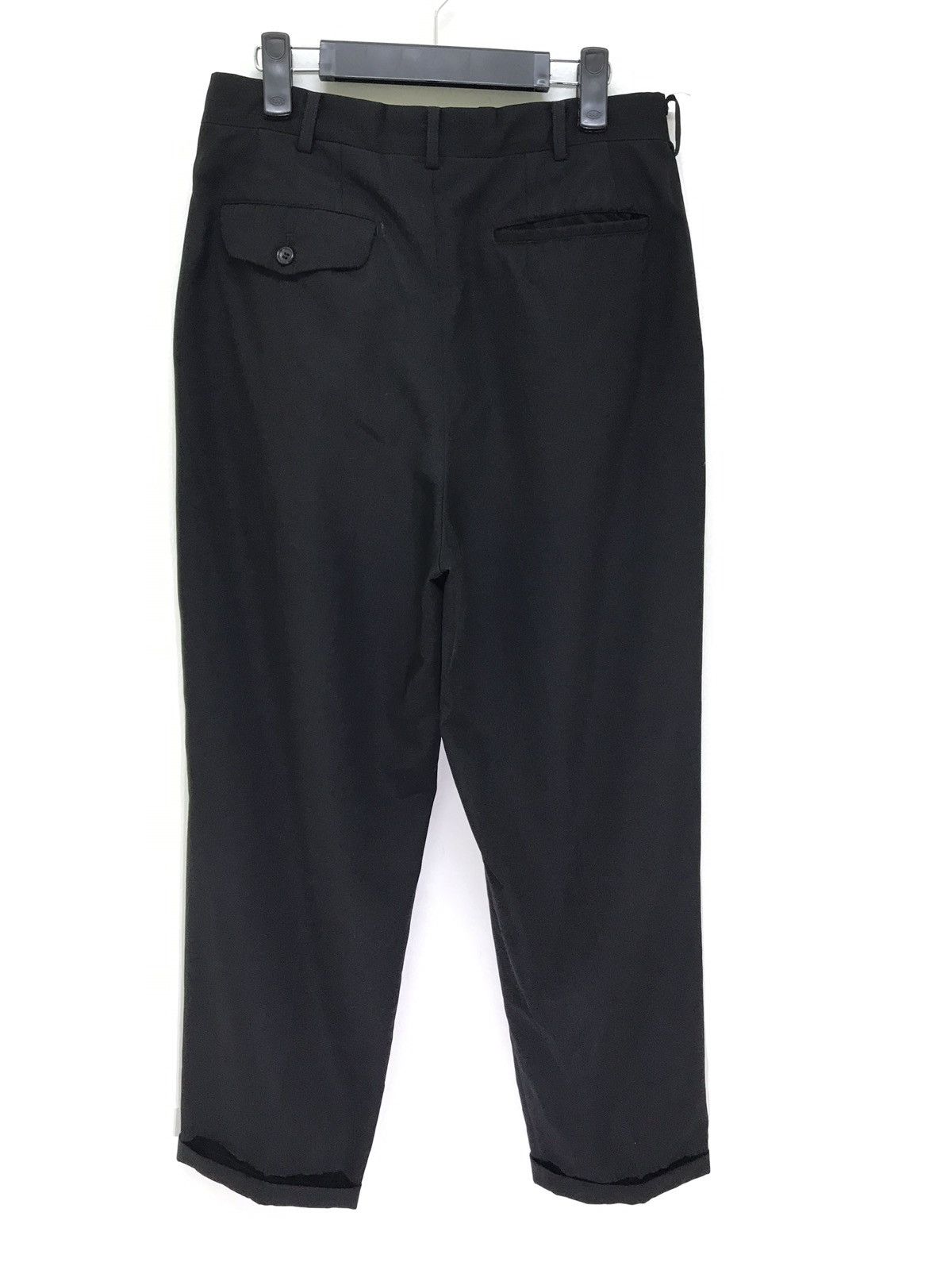 Comme des Garcons 🧛‍♀️AD 1998 CDG Homme Wool Trouser Balloon Wide Pant Size US 30 / EU 46 - 1 Thumbnail