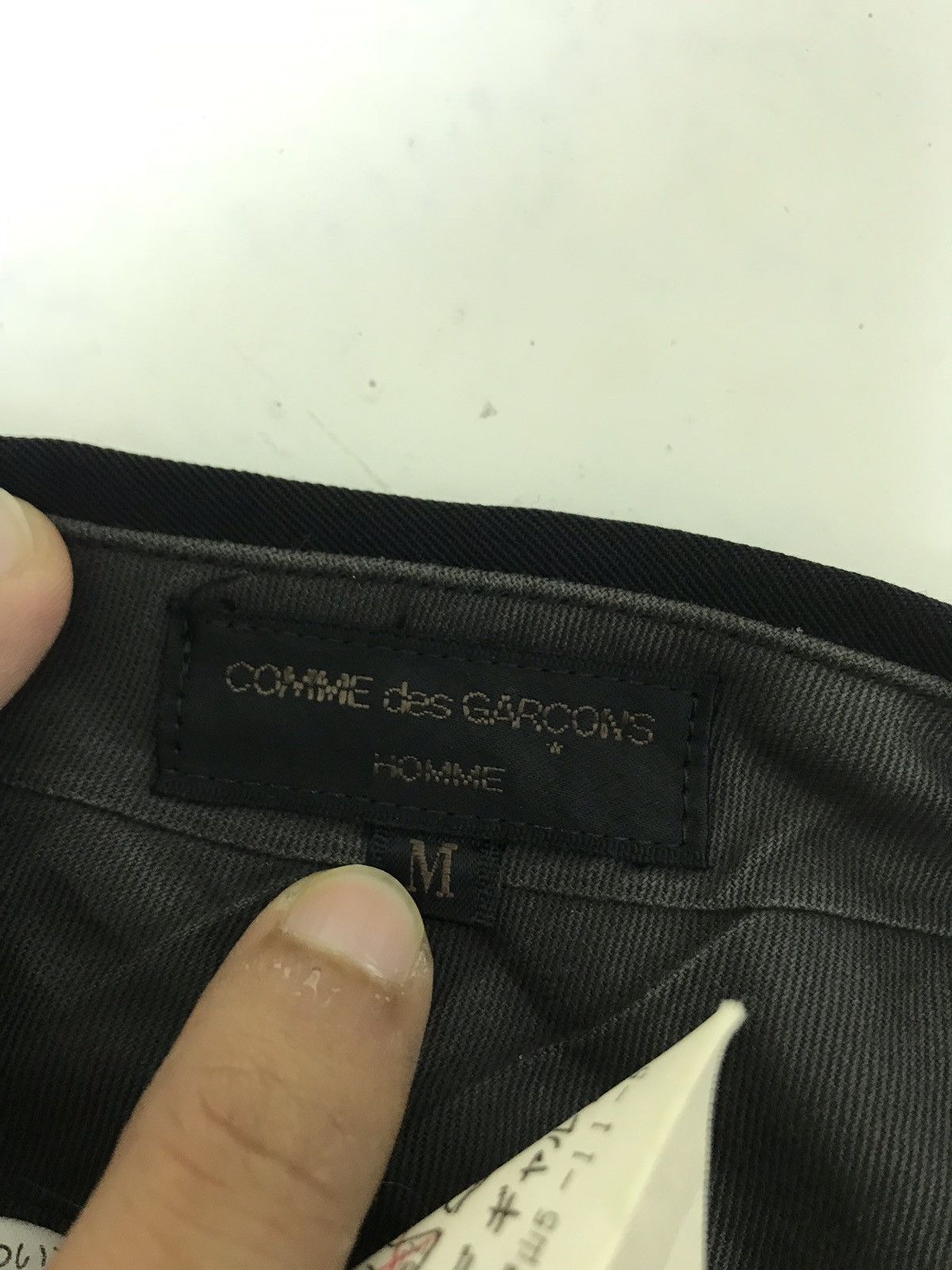 Comme des Garcons 🧛‍♀️AD 1998 CDG Homme Wool Trouser Balloon Wide Pant Size US 30 / EU 46 - 7 Thumbnail