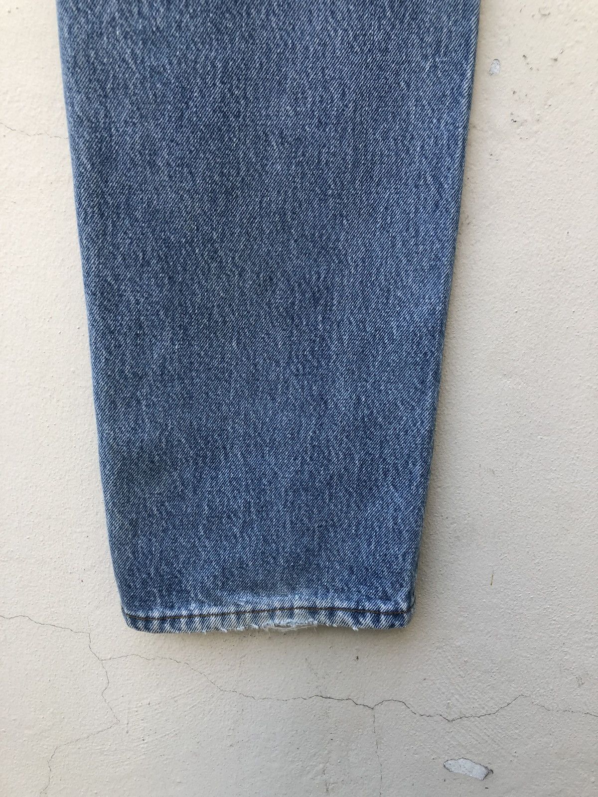 Levi's Vintage Late 80s Levi’s 501 Usa Jeans Ageing Faded Denim Size US 33 - 23 Thumbnail