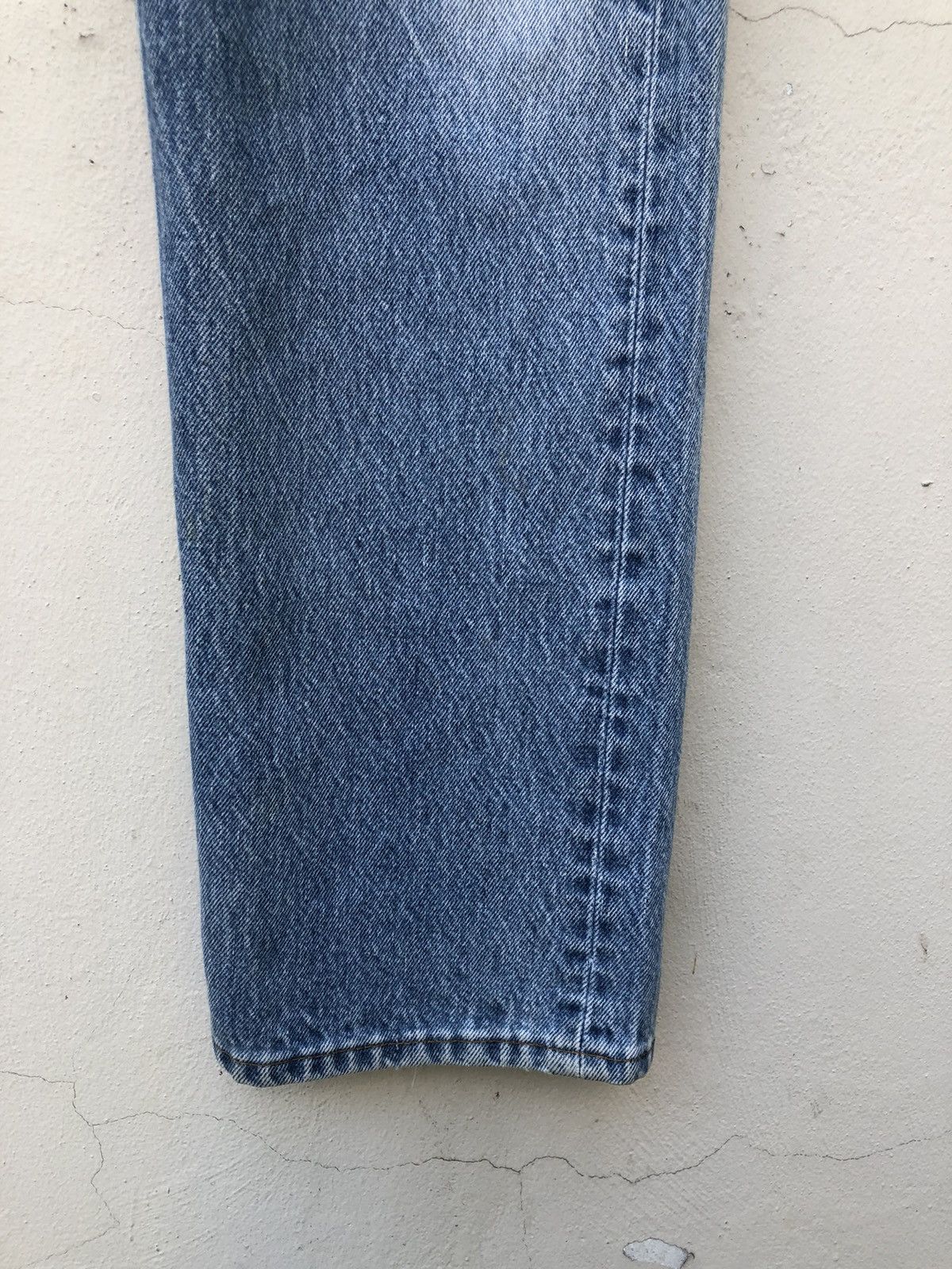 Levi's Vintage Late 80s Levi’s 501 Usa Jeans Ageing Faded Denim Size US 33 - 14 Thumbnail