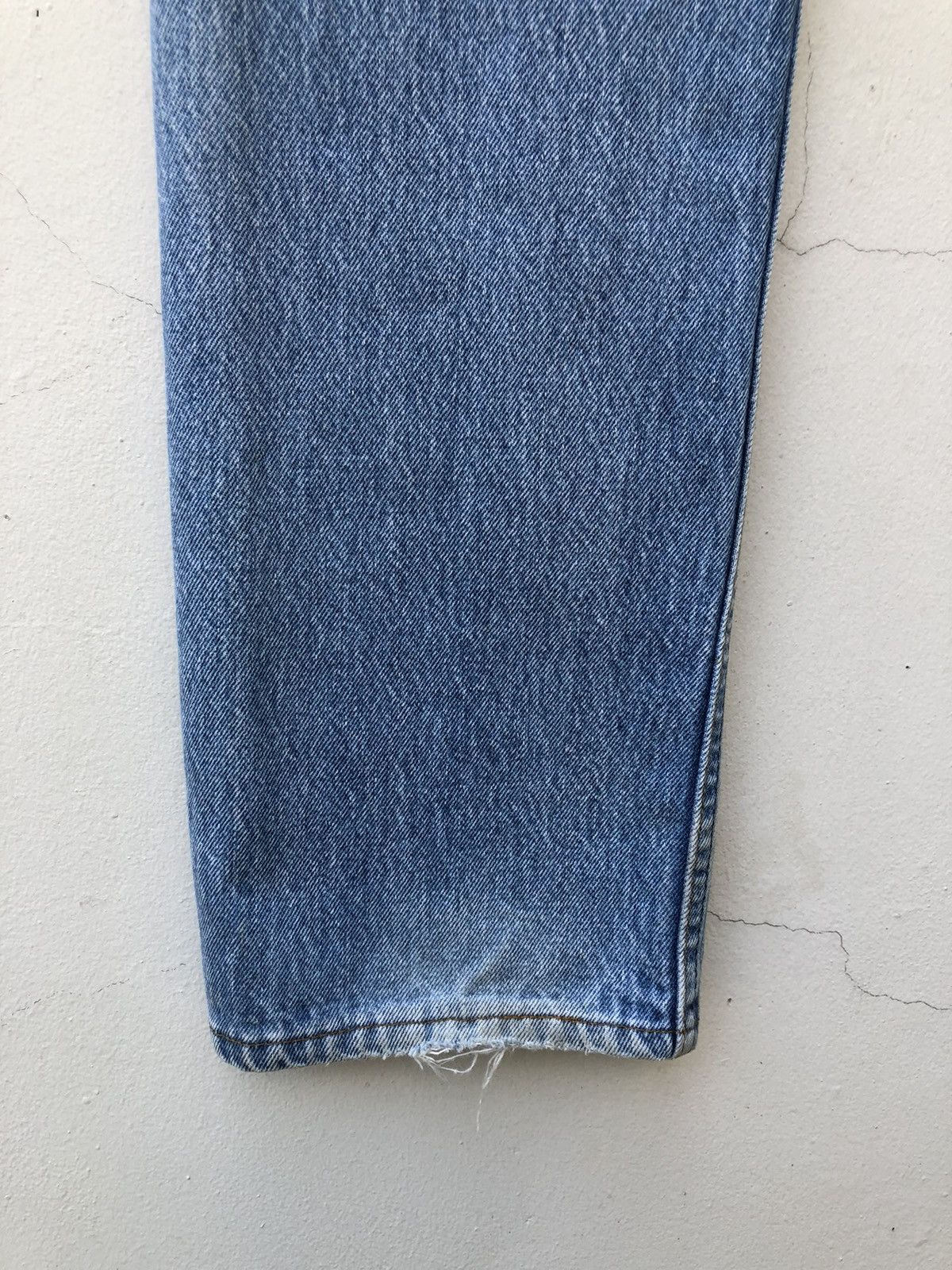 Levi's Vintage Late 80s Levi’s 501 Usa Jeans Ageing Faded Denim Size US 33 - 19 Thumbnail