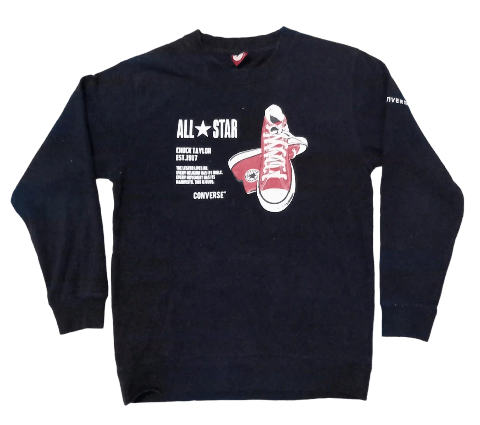 Converse Converse All Star Jumper Size US S / EU 44-46 / 1 - 1 Thumbnail