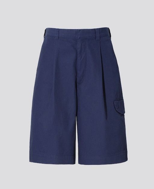 Jil Sander Uniqlo Jil Sander +J Wide Fit Cargo Half Pants Size US 30 / EU 46 - 1 Thumbnail
