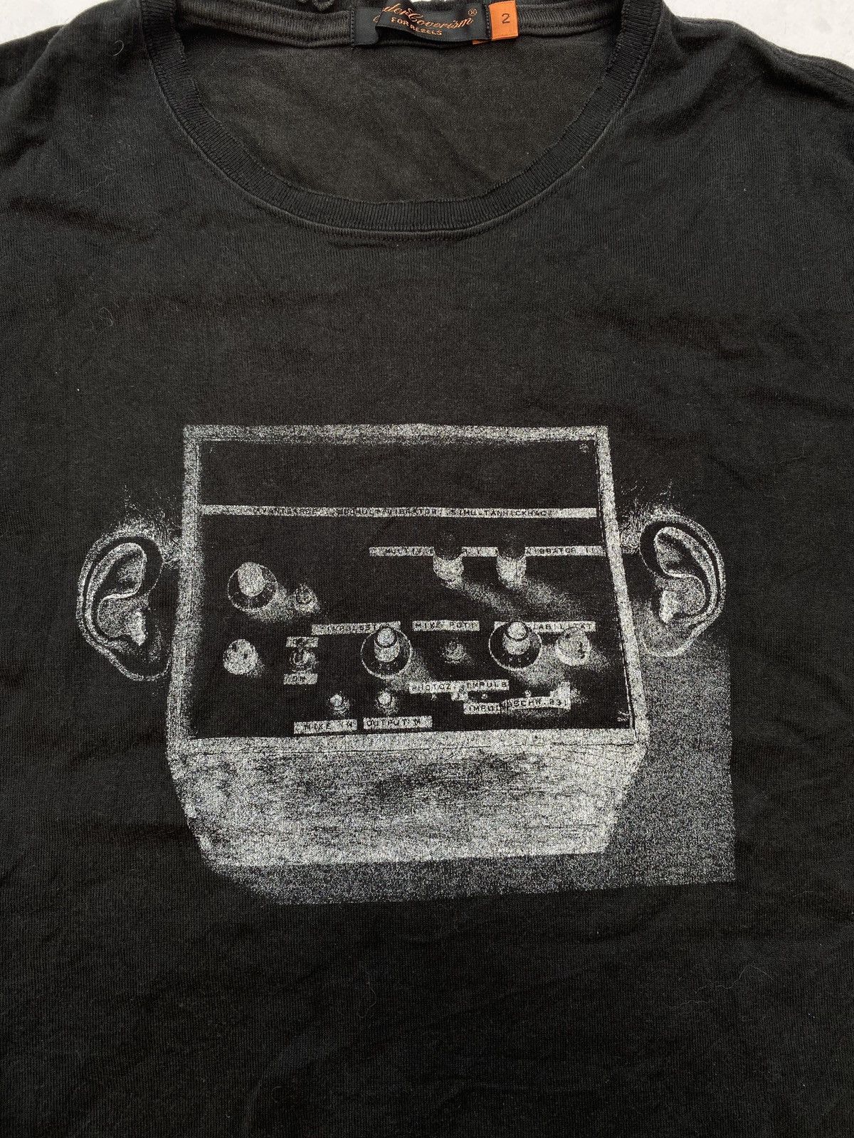 Undercover Music equipment Head Inside out T shirt Size US M / EU 48-50 / 2 - 2 Thumbnail
