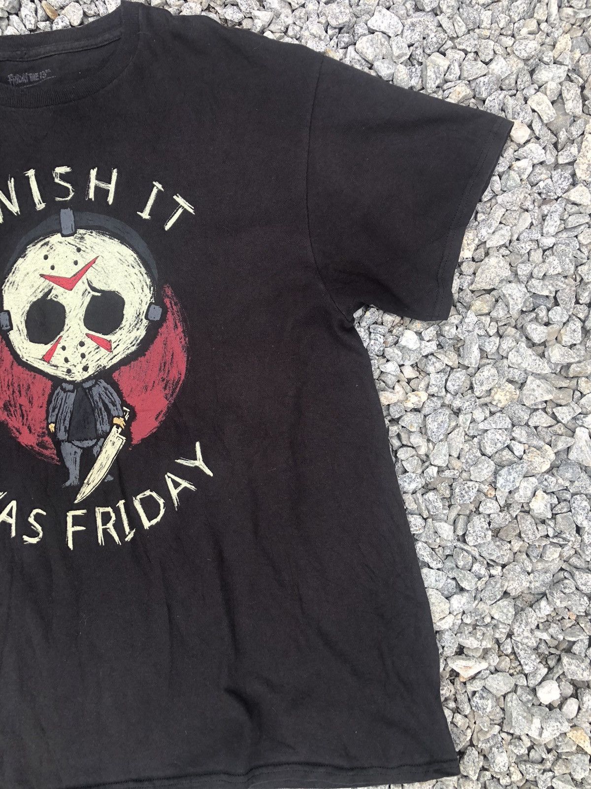 Expert Horror Friday Die 13th graphic tees horror movie tshirt Size US L / EU 52-54 / 3 - 4 Thumbnail