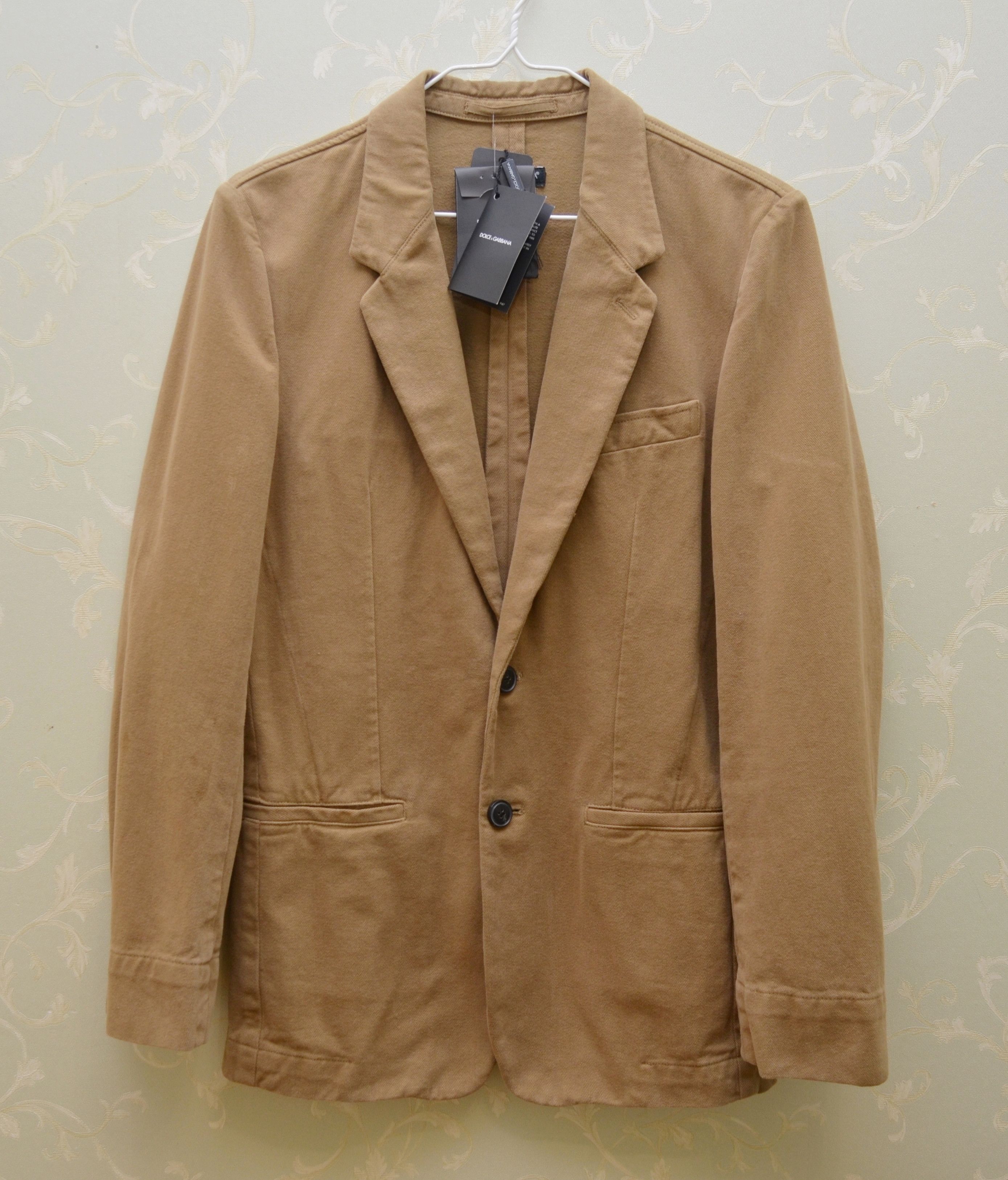 Dolce & Gabbana BNWT Dolce & Gabbana 2 Button Blazer Sport Coat sz 44 ~S Size 44R - 1 Thumbnail