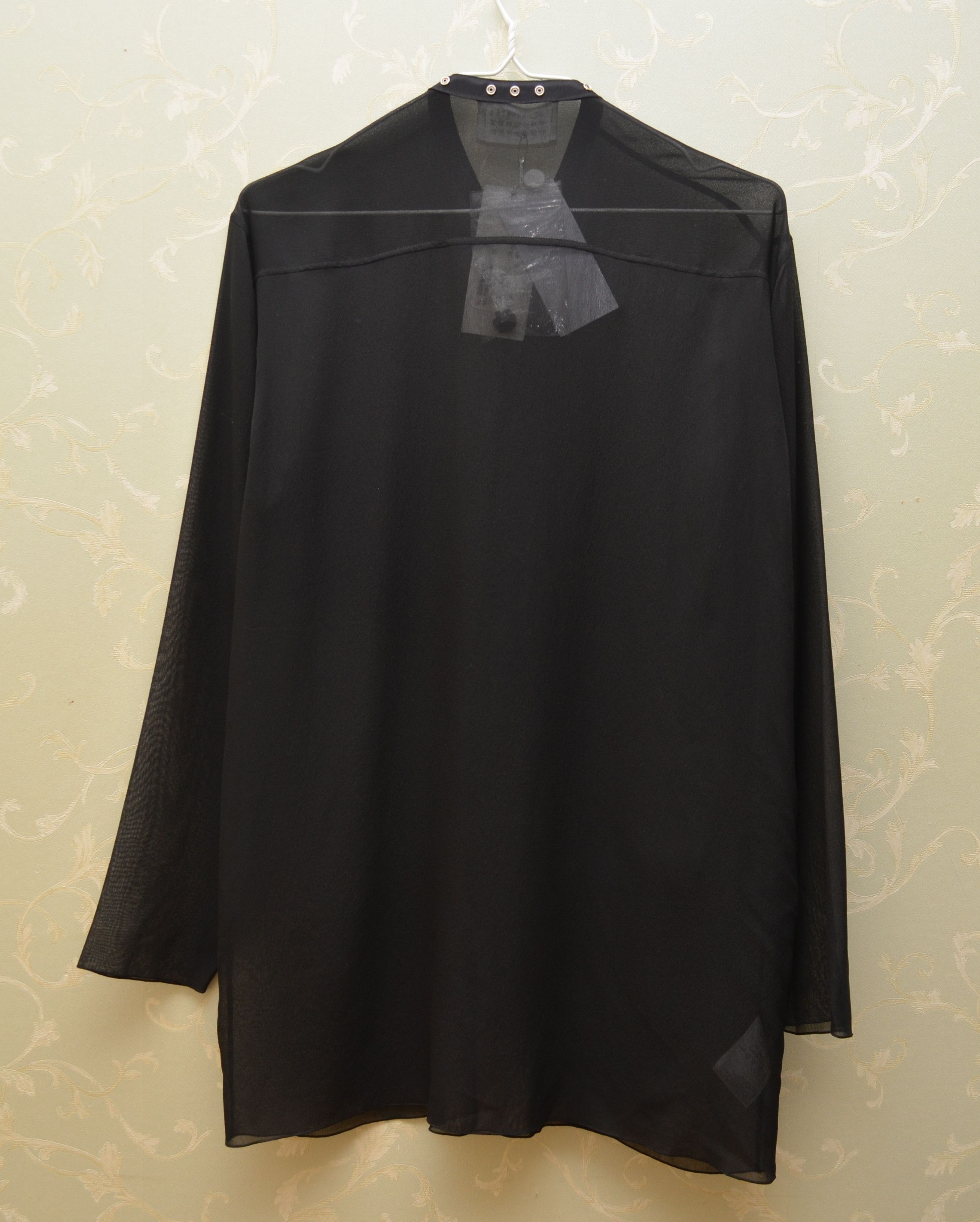 Designer × Maison Margiela Maison Martin Margiela MM1 Black Blouse BNWT 780€ Size M / US 6-8 / IT 42-44 - 5 Thumbnail