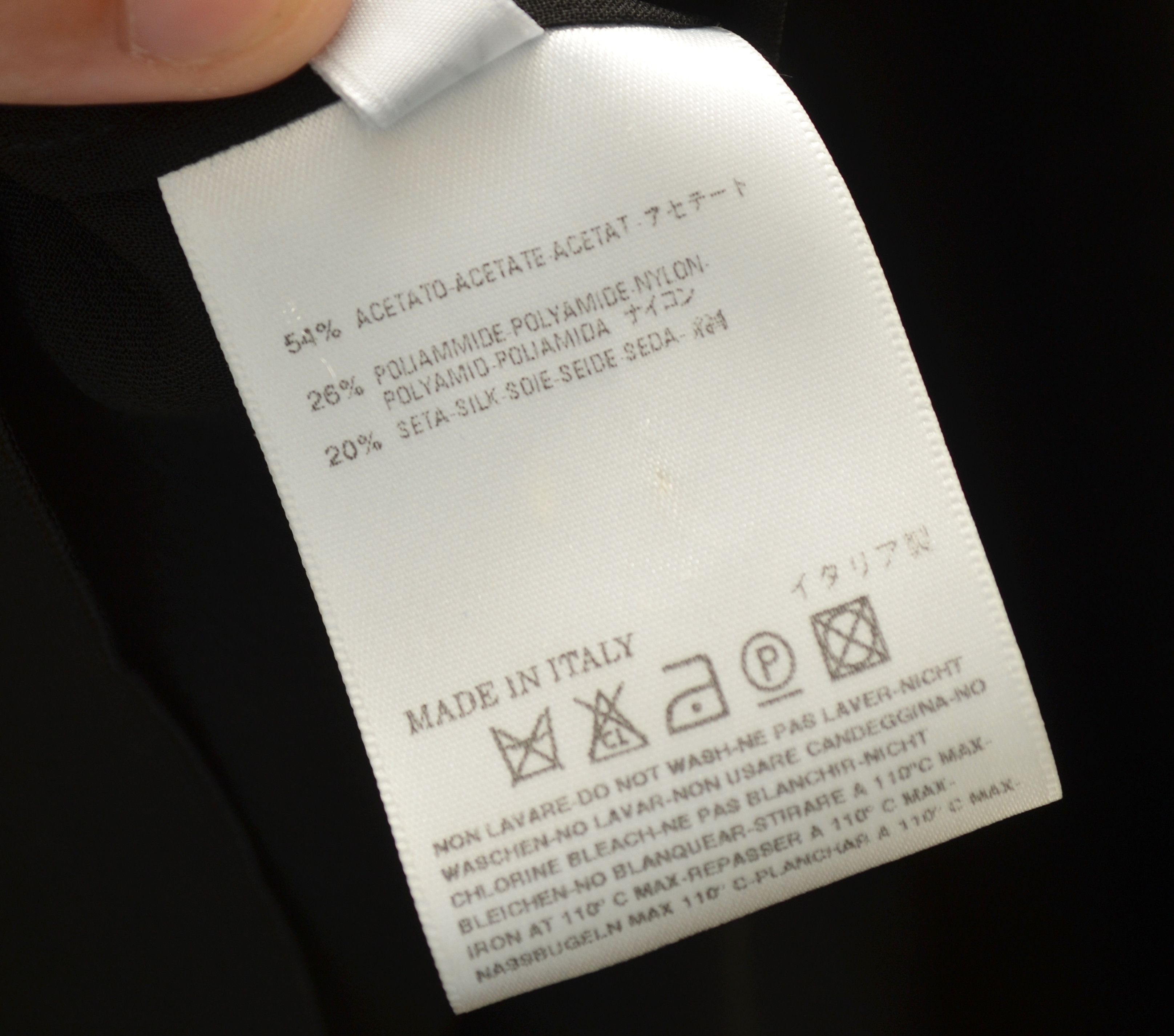 Designer × Maison Margiela Maison Martin Margiela MM1 Black Blouse BNWT 780€ Size M / US 6-8 / IT 42-44 - 14 Thumbnail