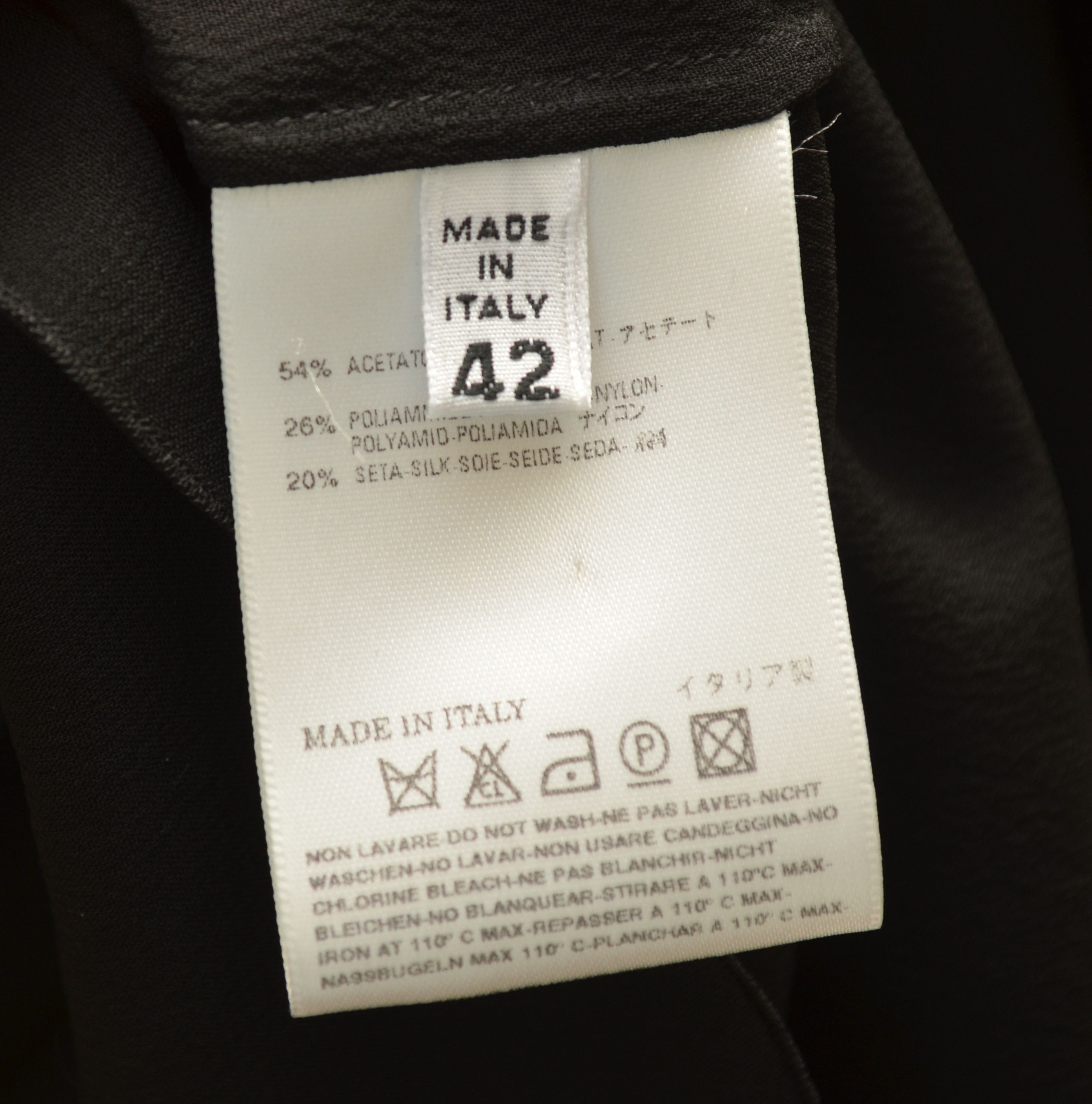 Designer × Maison Margiela Maison Martin Margiela MM1 Black Blouse BNWT 780€ Size M / US 6-8 / IT 42-44 - 13 Thumbnail