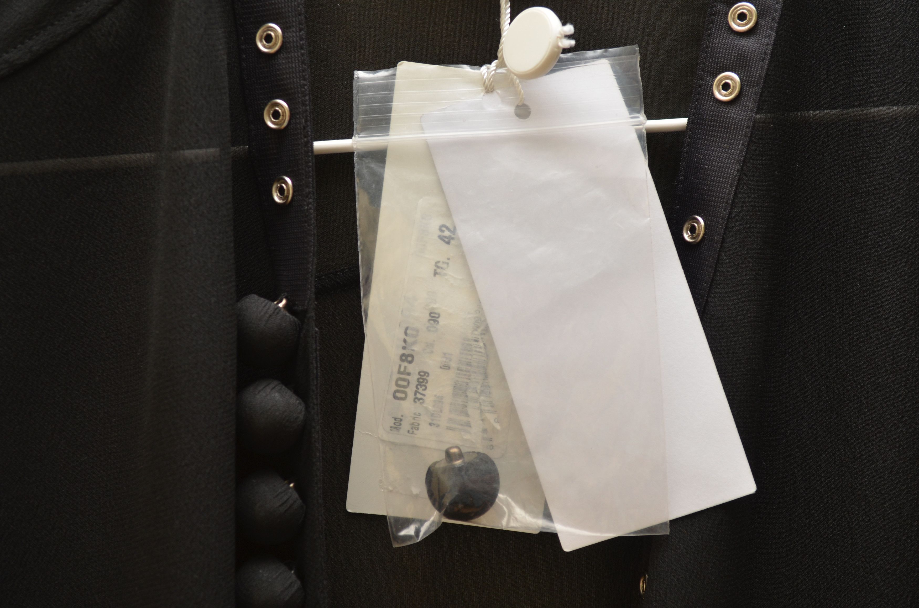 Designer × Maison Margiela Maison Martin Margiela MM1 Black Blouse BNWT 780€ Size M / US 6-8 / IT 42-44 - 12 Thumbnail