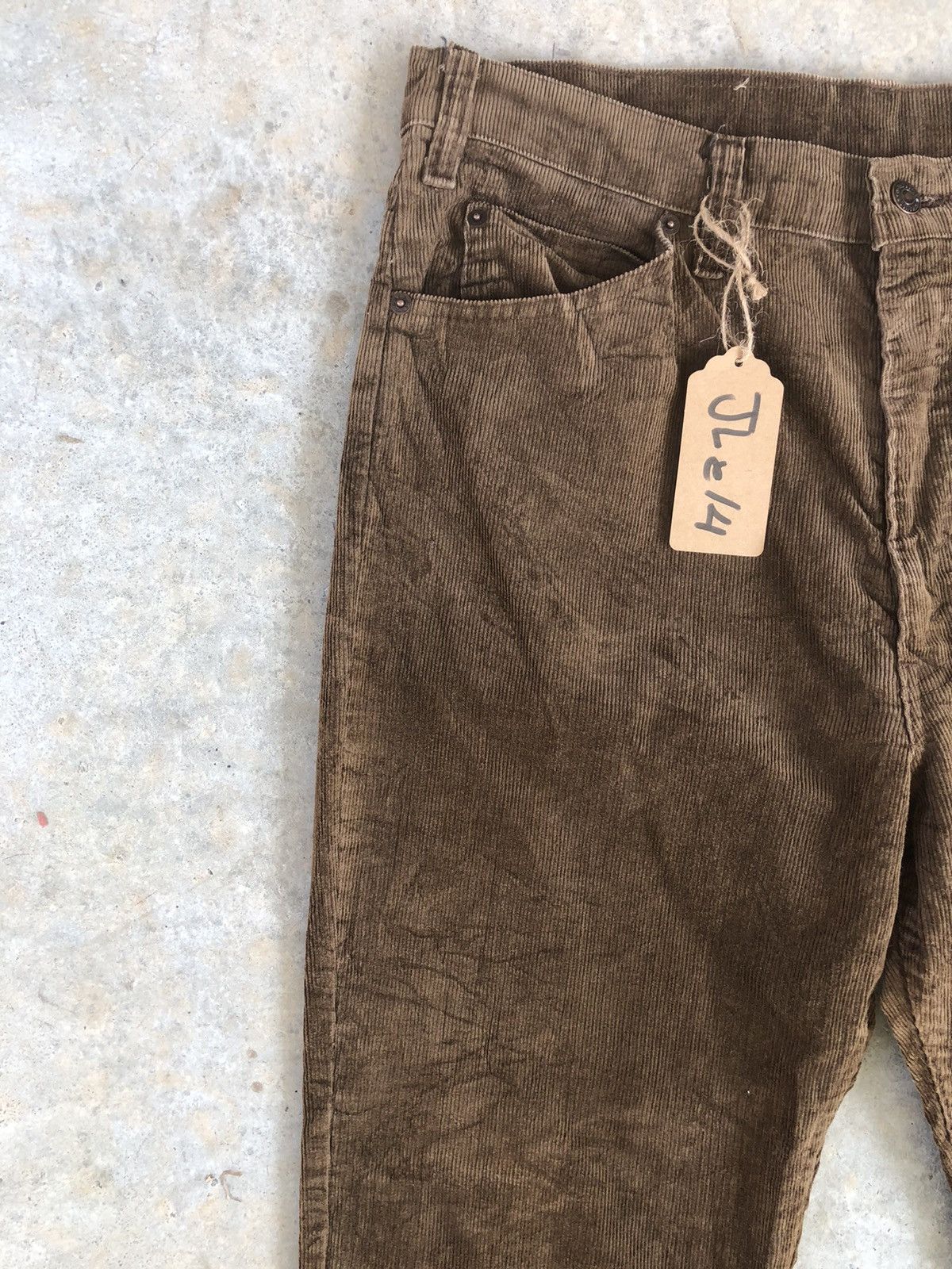 Levi's Vintage 80’s Levi’s Flared Jeans Corduroy Pants 517 Size US 35 - 4 Thumbnail