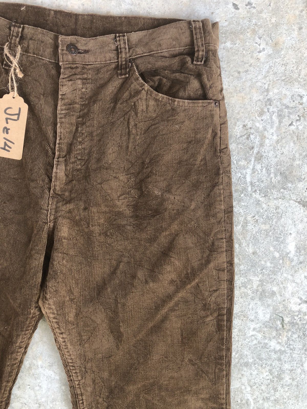 Levi's Vintage 80’s Levi’s Flared Jeans Corduroy Pants 517 Size US 35 - 5 Thumbnail