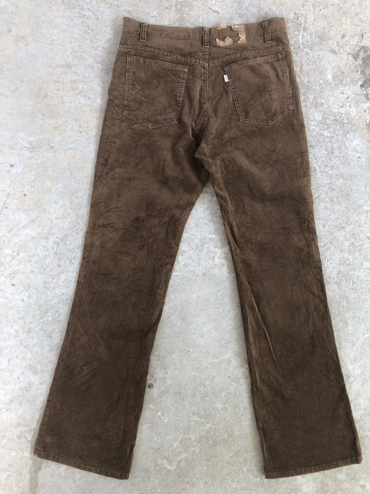 Levi's Vintage 80’s Levi’s Flared Jeans Corduroy Pants 517 Size US 35 - 2 Thumbnail