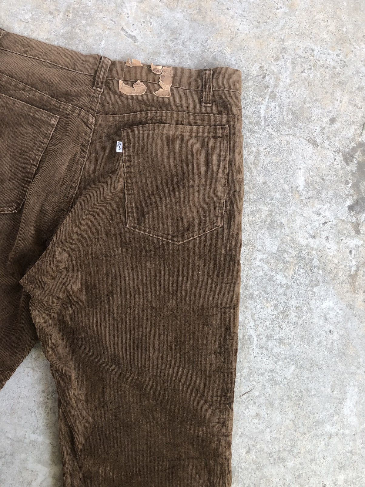 Levi's Vintage 80’s Levi’s Flared Jeans Corduroy Pants 517 Size US 35 - 9 Thumbnail