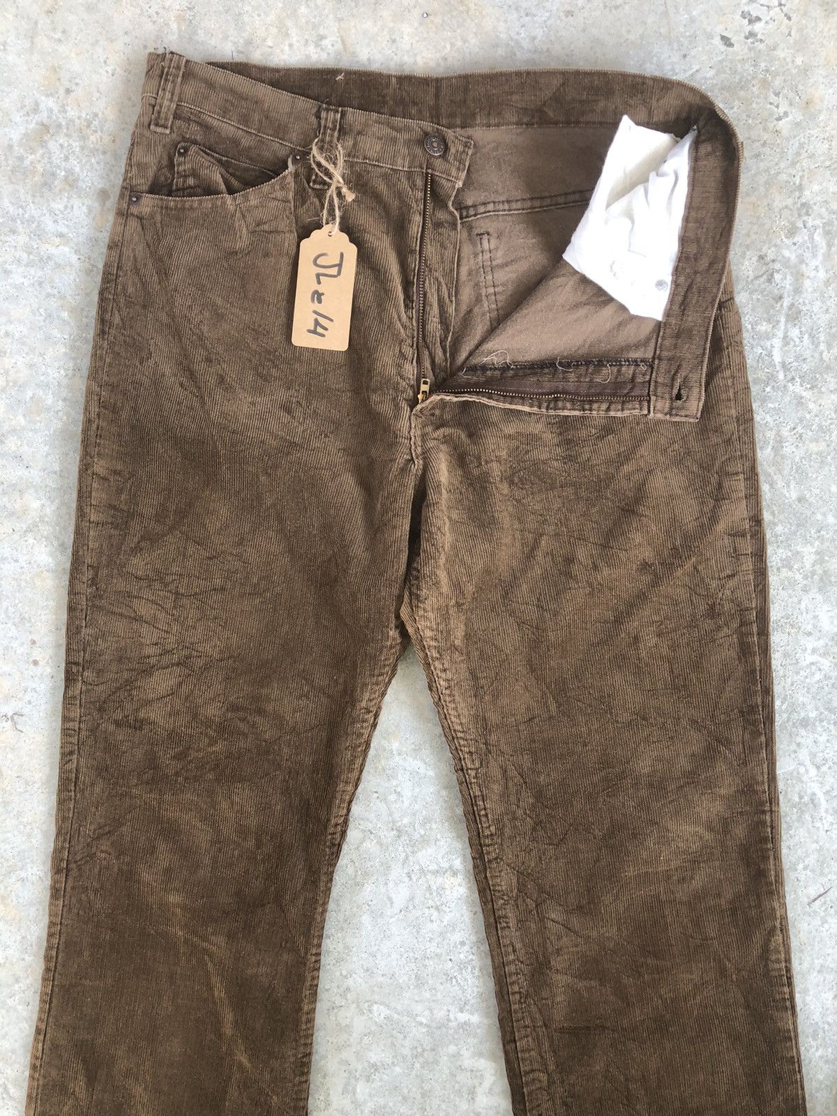 Levi's Vintage 80’s Levi’s Flared Jeans Corduroy Pants 517 Size US 35 - 3 Thumbnail