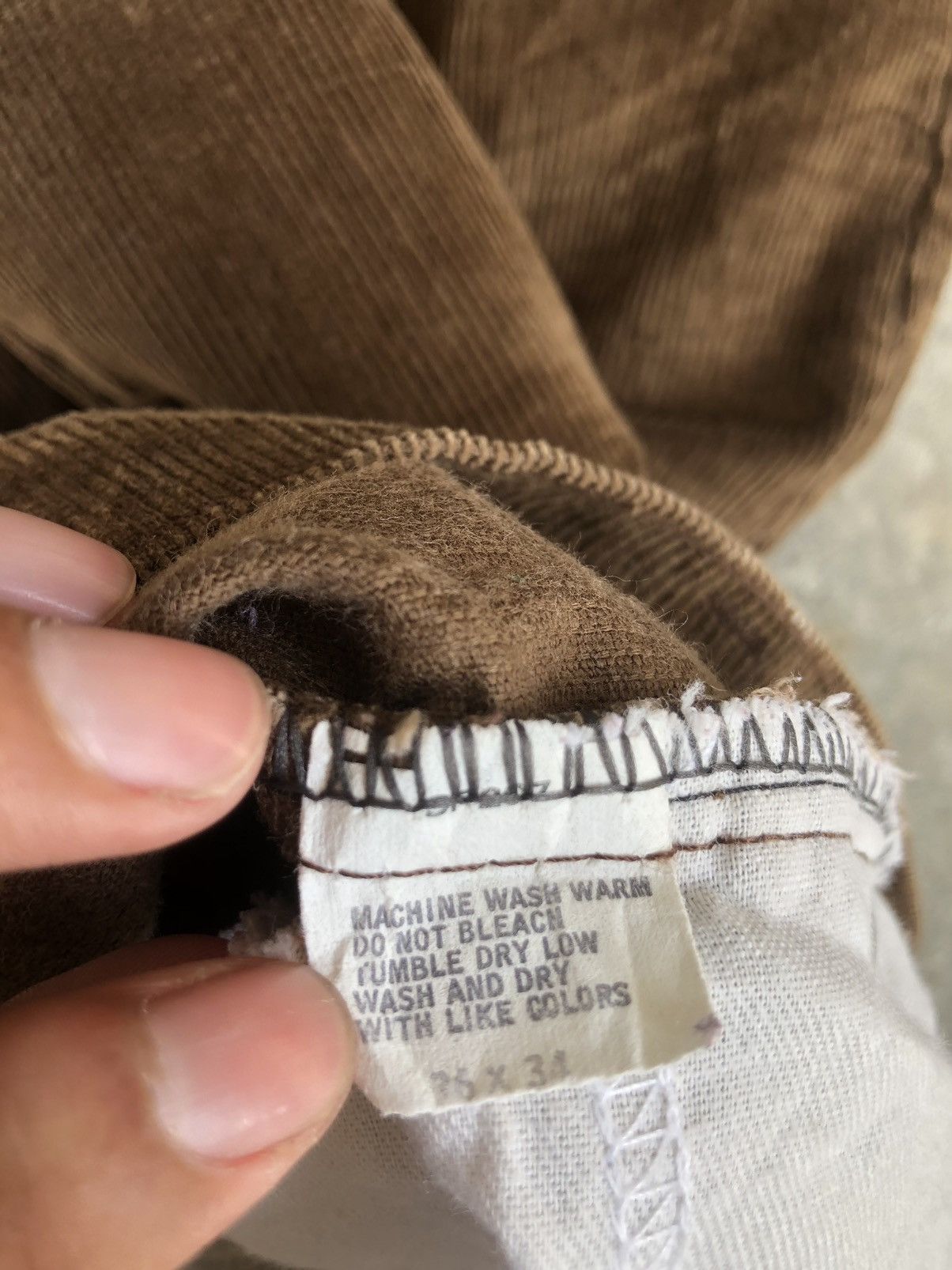 Levi's Vintage 80’s Levi’s Flared Jeans Corduroy Pants 517 Size US 35 - 15 Thumbnail
