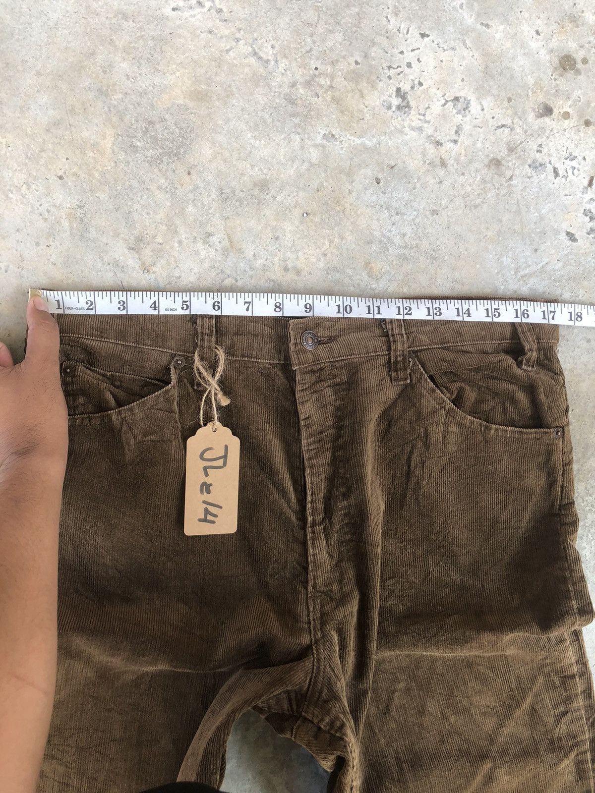 Levi's Vintage 80’s Levi’s Flared Jeans Corduroy Pants 517 Size US 35 - 16 Thumbnail