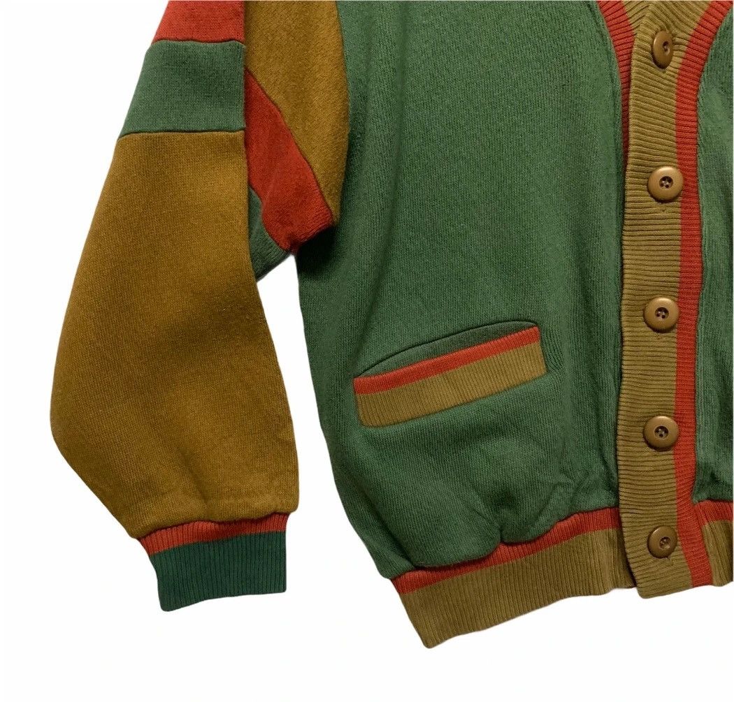 McGregor × Vintage 💥RARE! 1990’s Vintage McGregor Cardigan Tritone Sweater Size US L / EU 52-54 / 3 - 3 Thumbnail